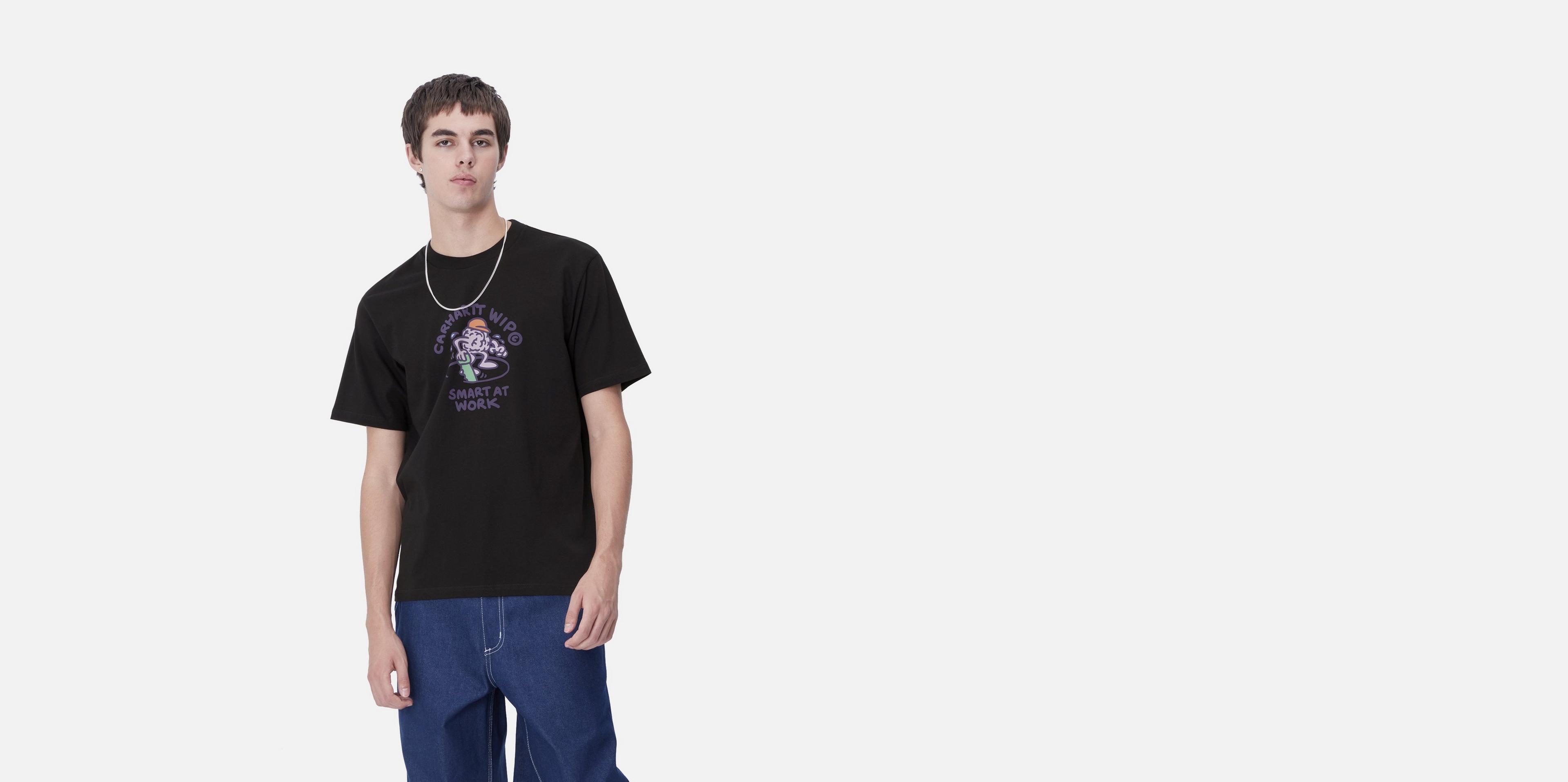 Carhartt WIP S/S Smart T-Shirt, Black | Official Online Store