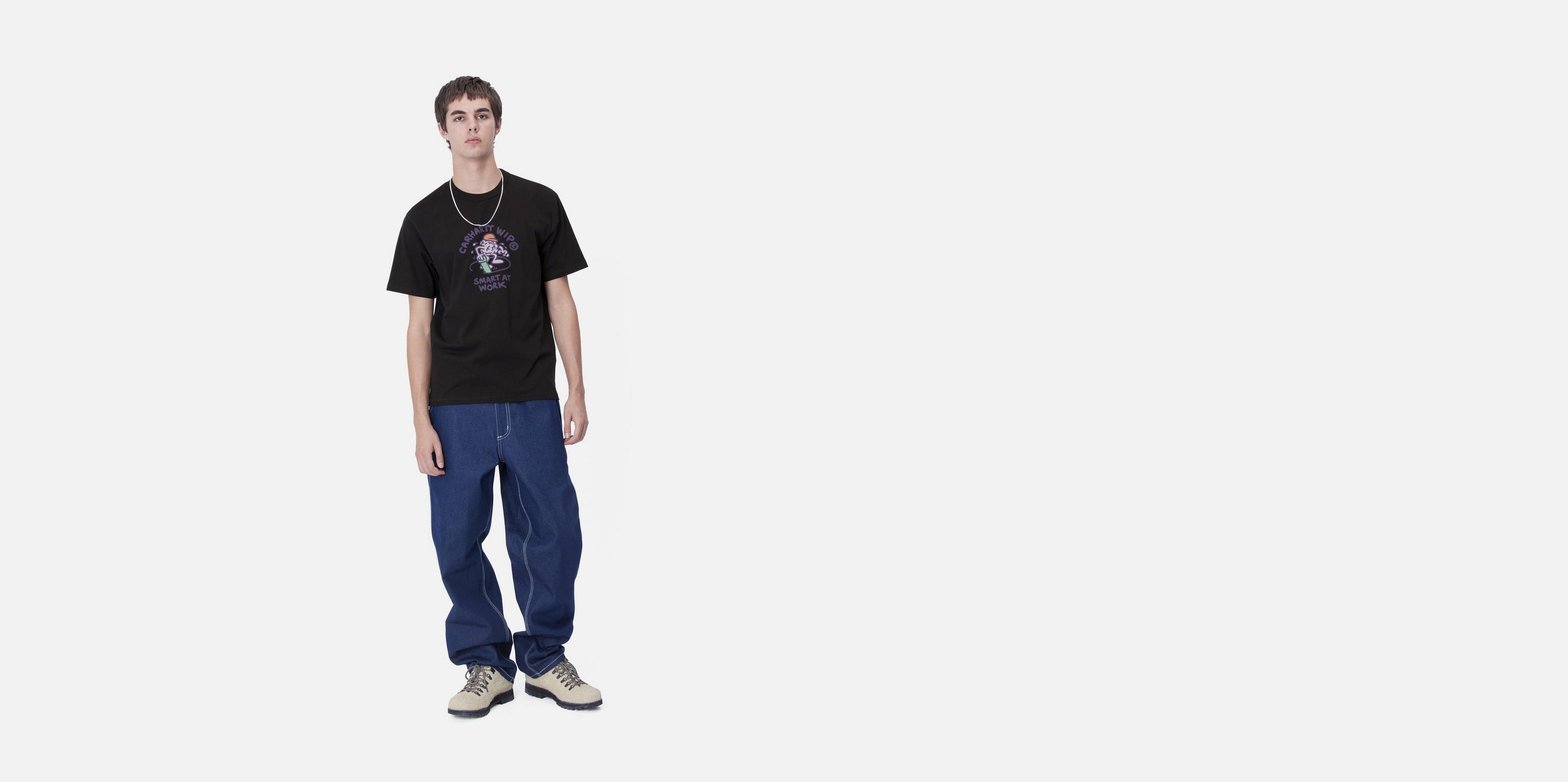 Carhartt WIP S/S Smart T-Shirt, Black | Official Online Store