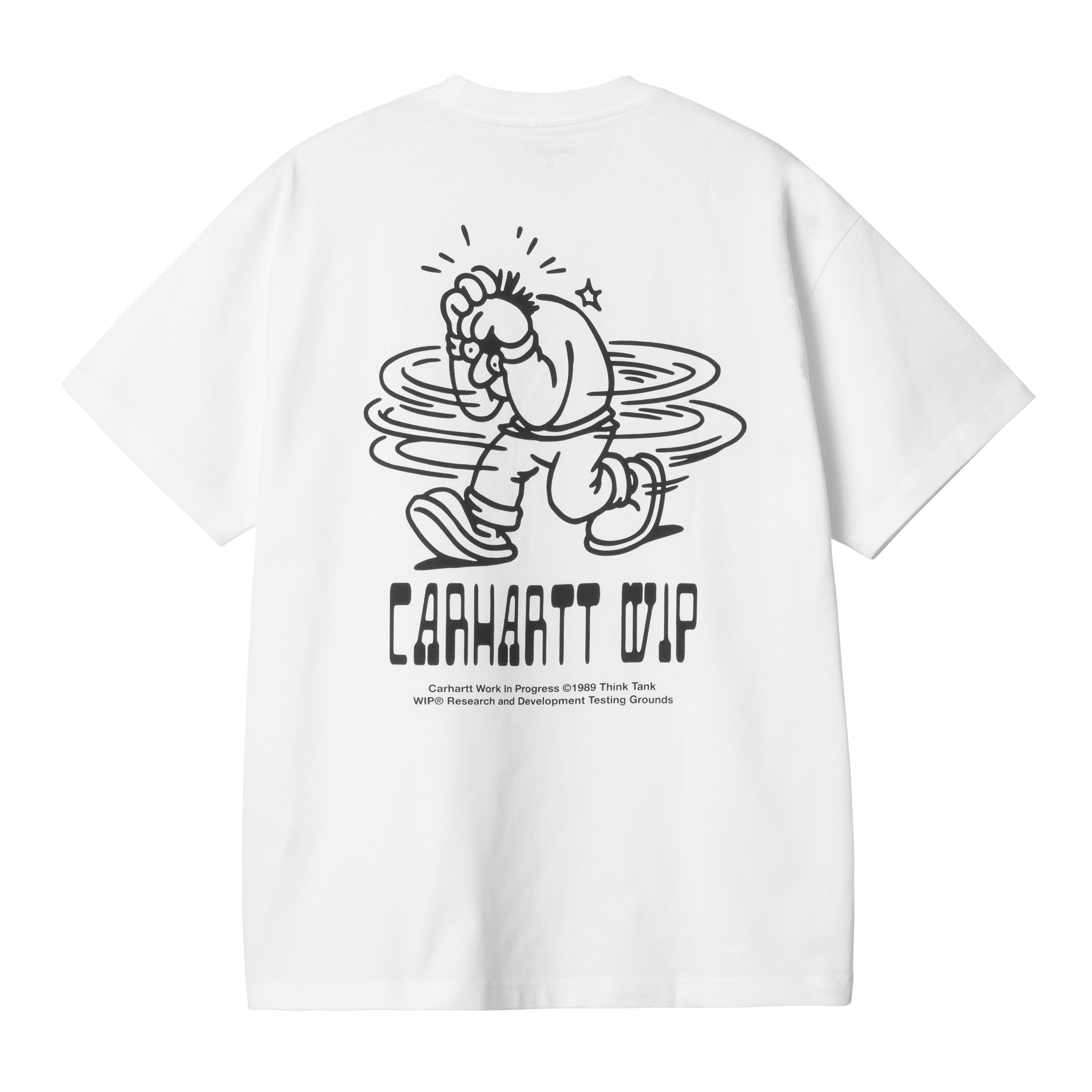 Carhartt WIP S S Think Tank T Shirt White Official Online Store