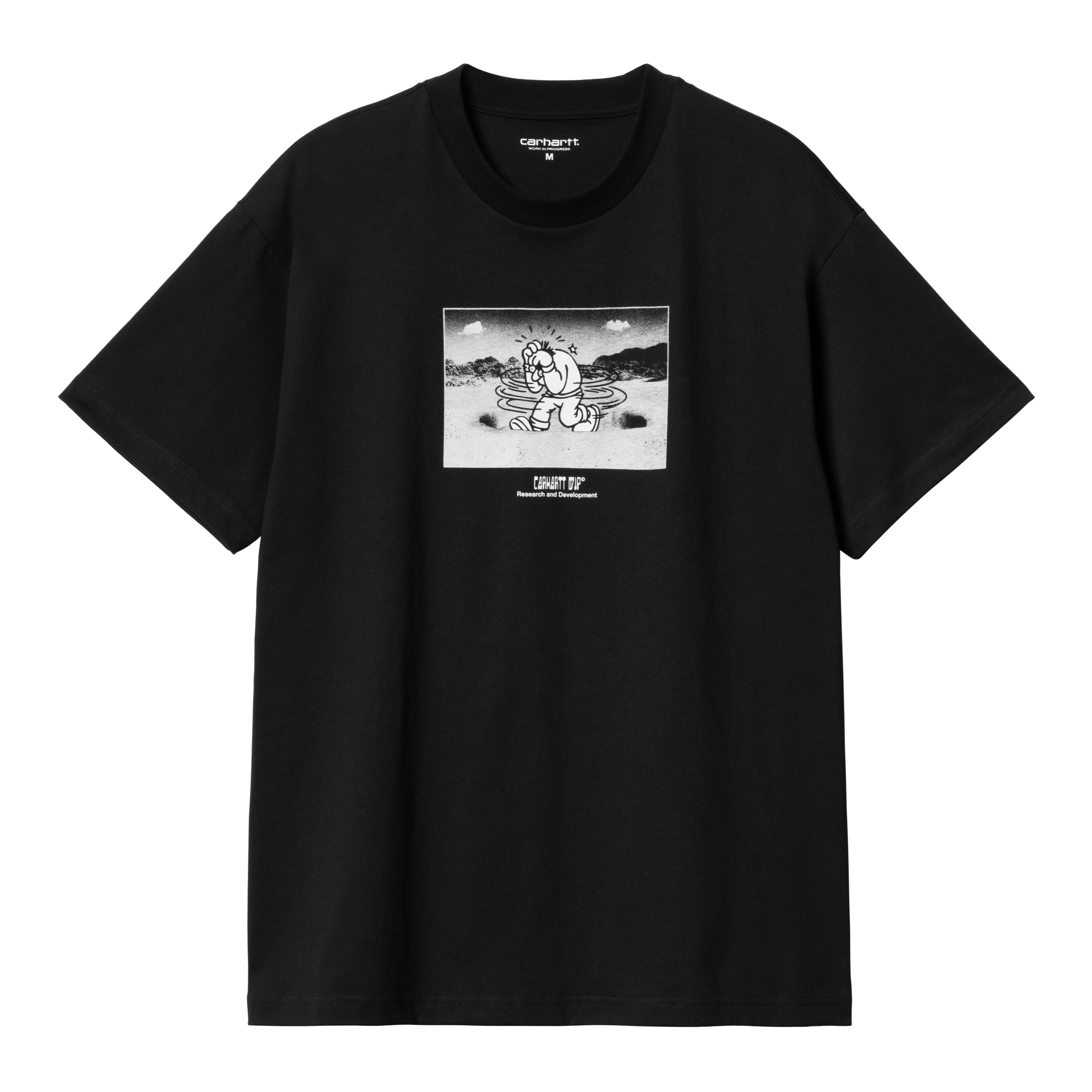 さらに100円引き◆CARHARTT◆S/S ORIGINAL THOUGHT T-SHIRT Carhartt WIP Men's Think Tank T-Shirt | Black