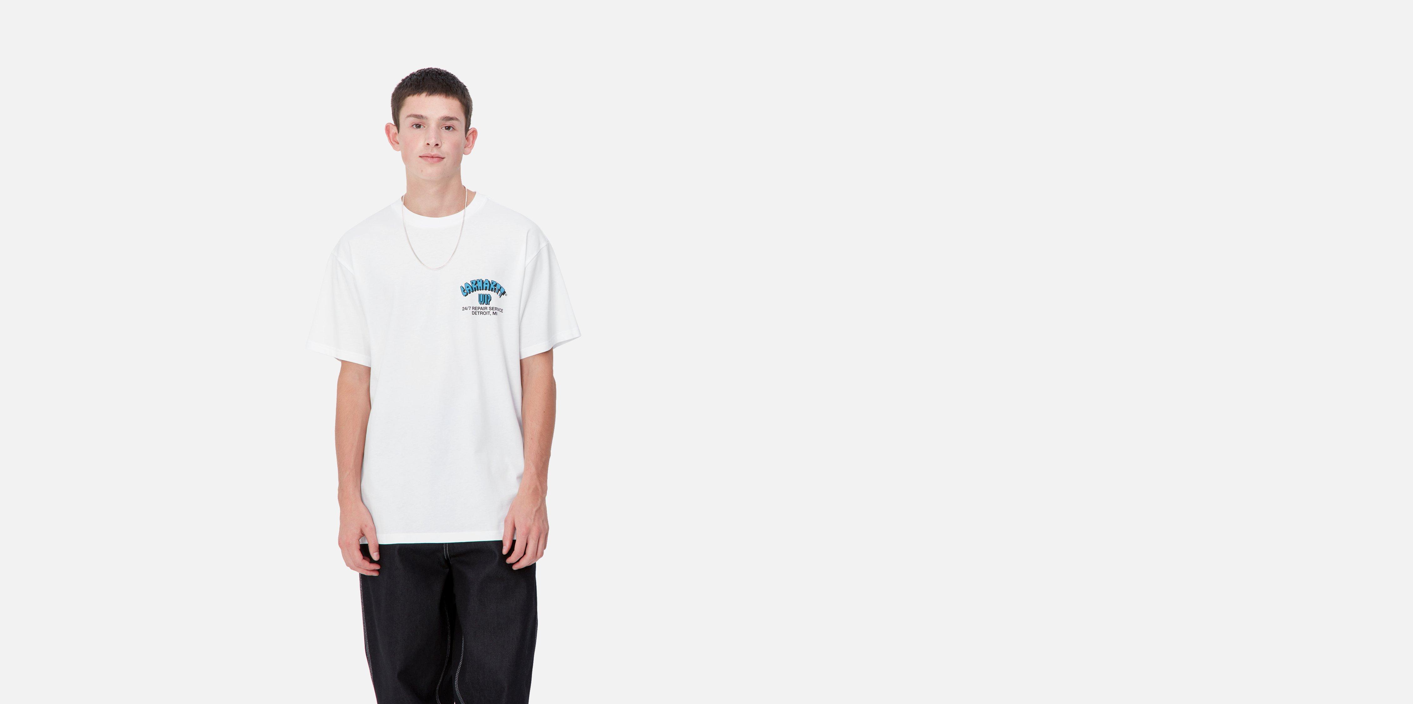 Carhartt WIP S/S Heart Train Pocket T-Shirt, White