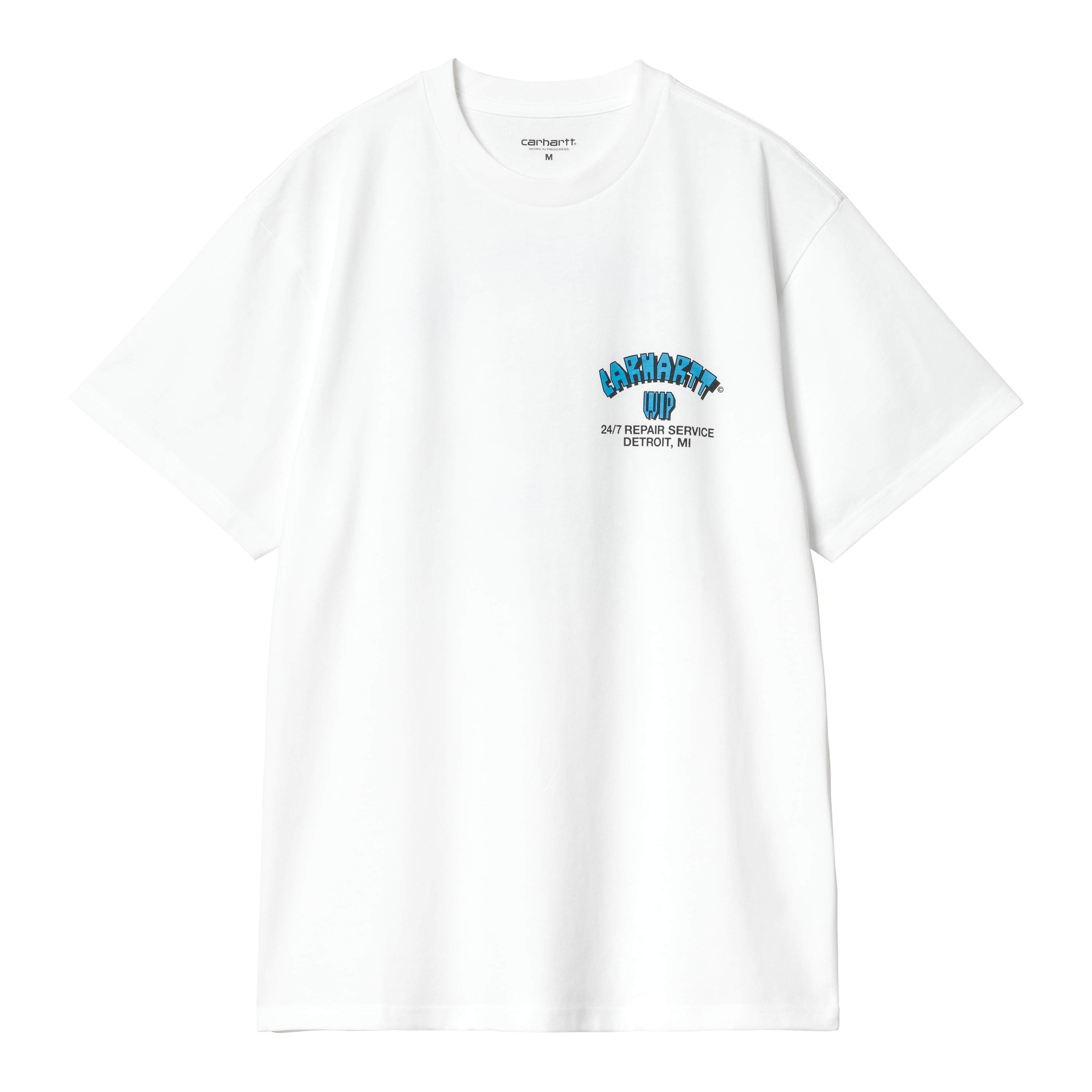 【Carhartt】 ★ S/S  RUN T-SHIRT ★ LOOSE FIT Carhartt WIP W' S/S Home Run T-Shirt, Bluebird | Official