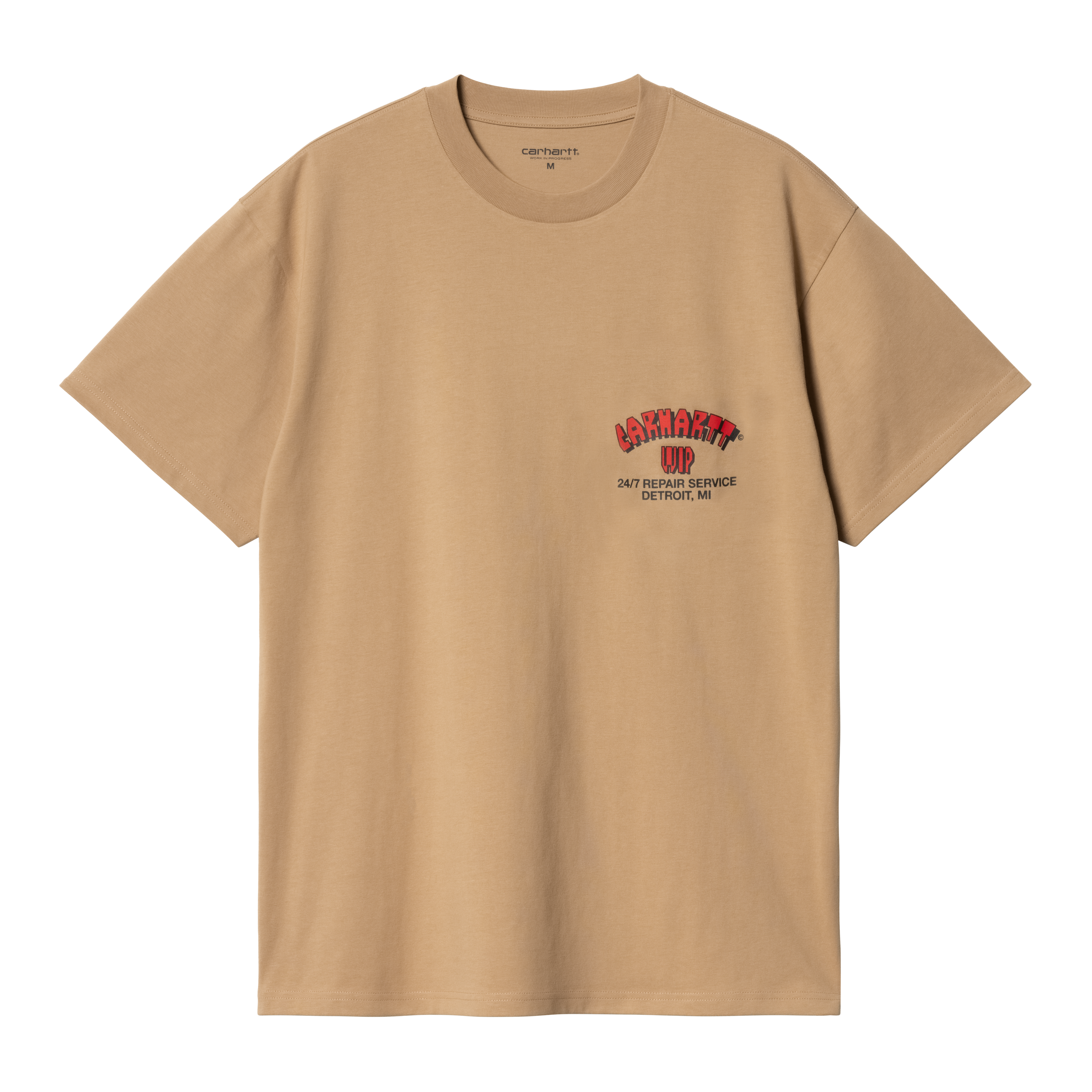 Carhartt WIP Short Sleeve Super Tired T-Shirt in Brown