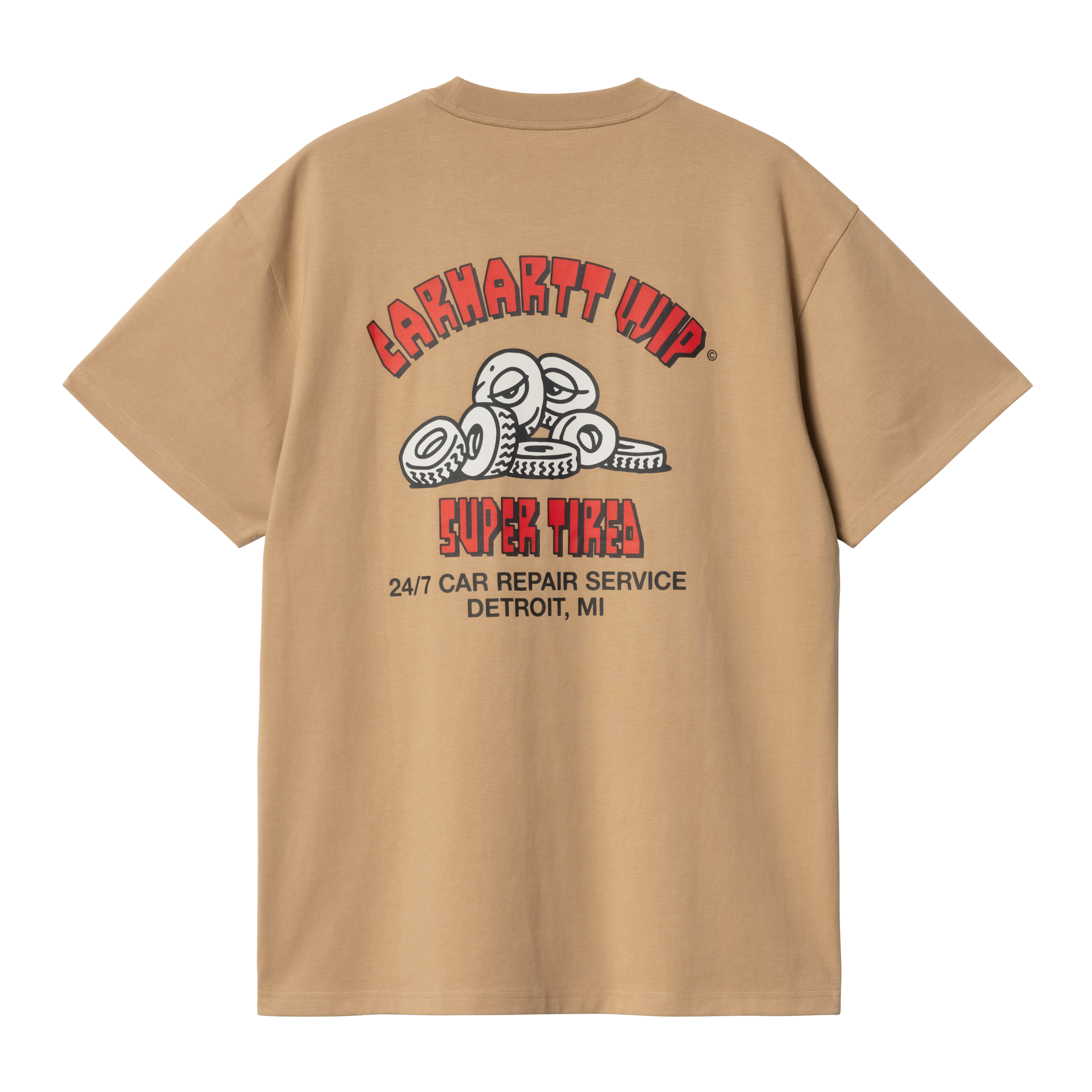 さらに100円引き◆CARHARTT◆S/S SOIL T-SHIRT S/S UNIVERSITY T-SHIRT - Arcade / White