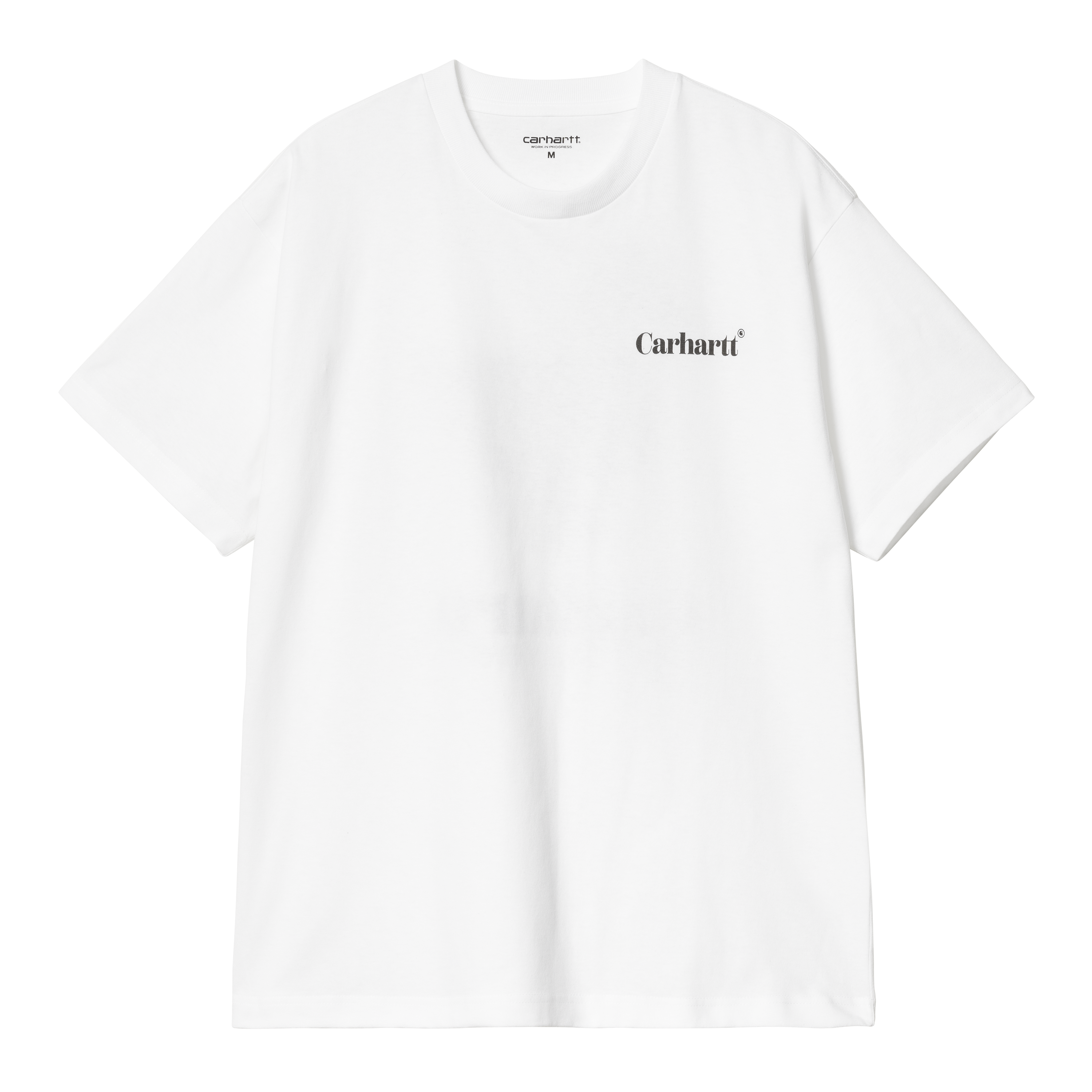 Carhartt WIP Short Sleeve Fold Duck T-Shirt em Branco