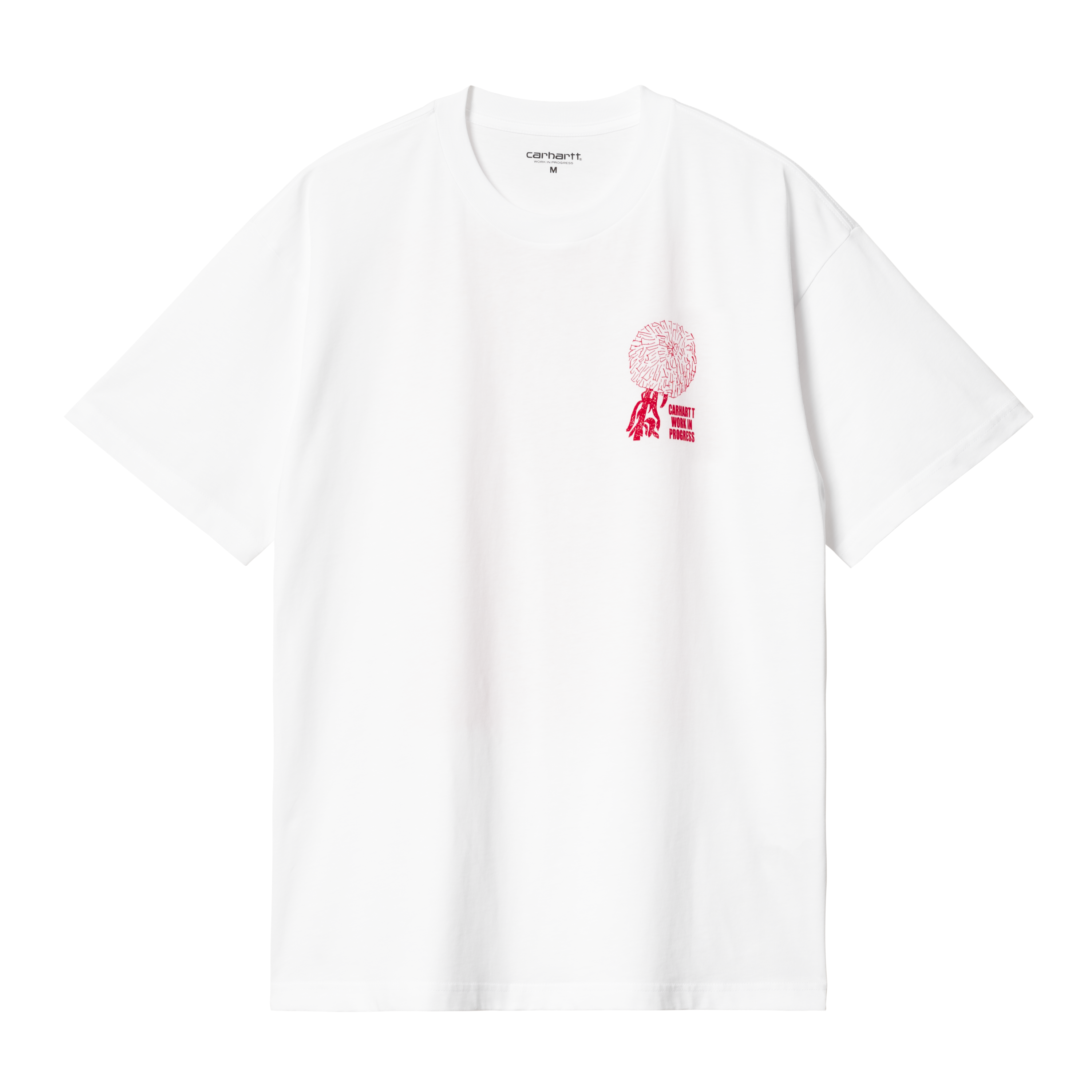 Carhartt WIP Short Sleeve Chrysanthemum T-Shirt em Branco