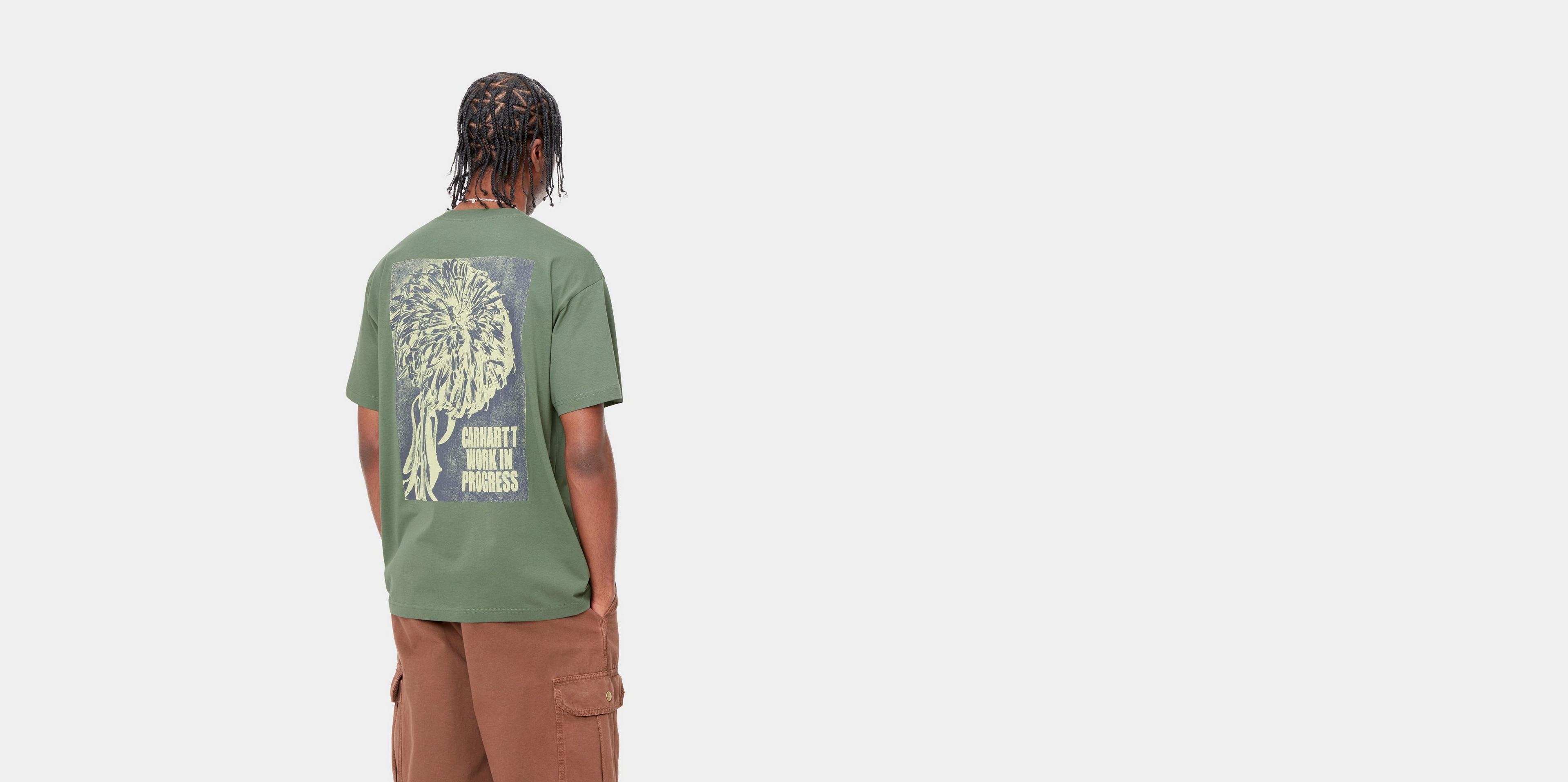 Carhartt WIP S/S Chrysanthemum T-Shirt, Duck Green
