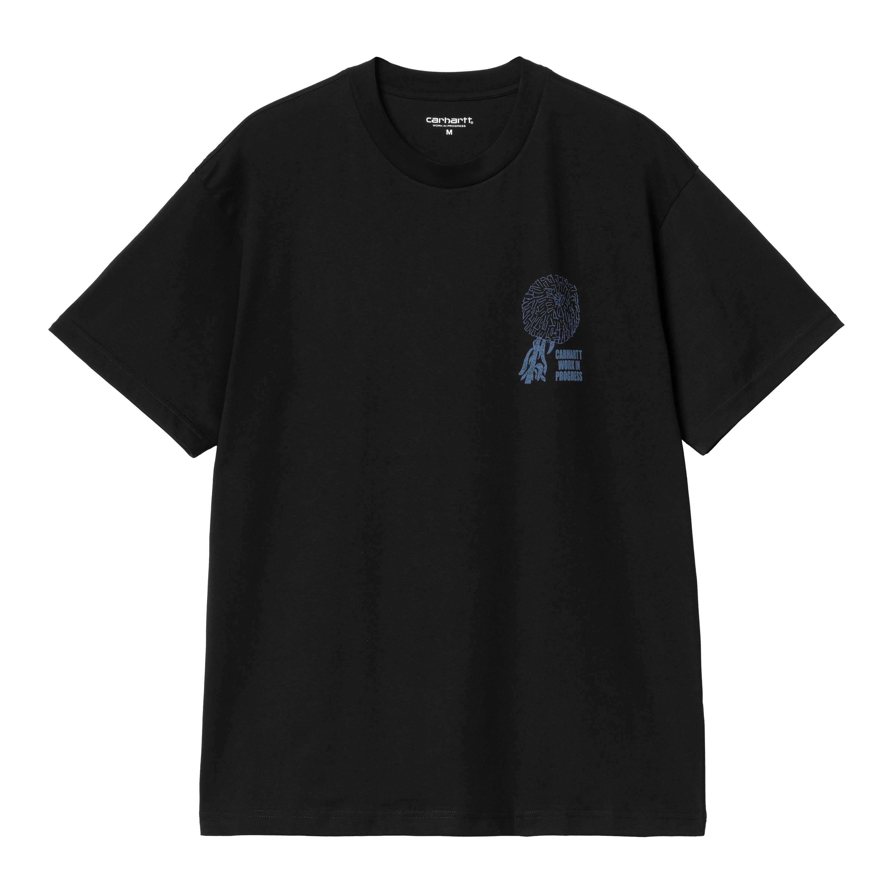 Carhartt WIP Short Sleeve Chrysanthemum T-Shirt in Schwarz