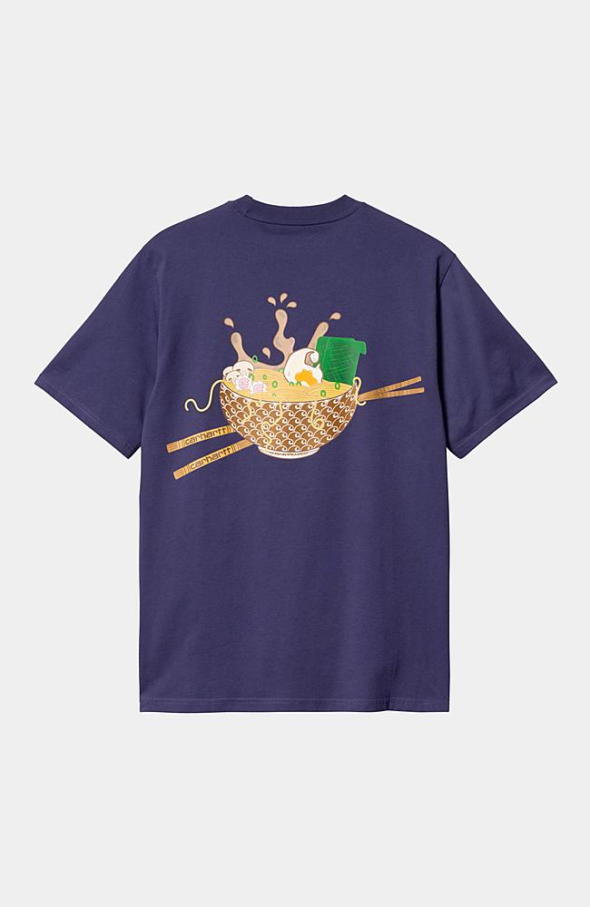 【Carhartt】S/S NOODLE SOUP T-SHIRT R5481 Carhartt WIP S/S Noodle Soup T-Shirt, Aura | Official Online