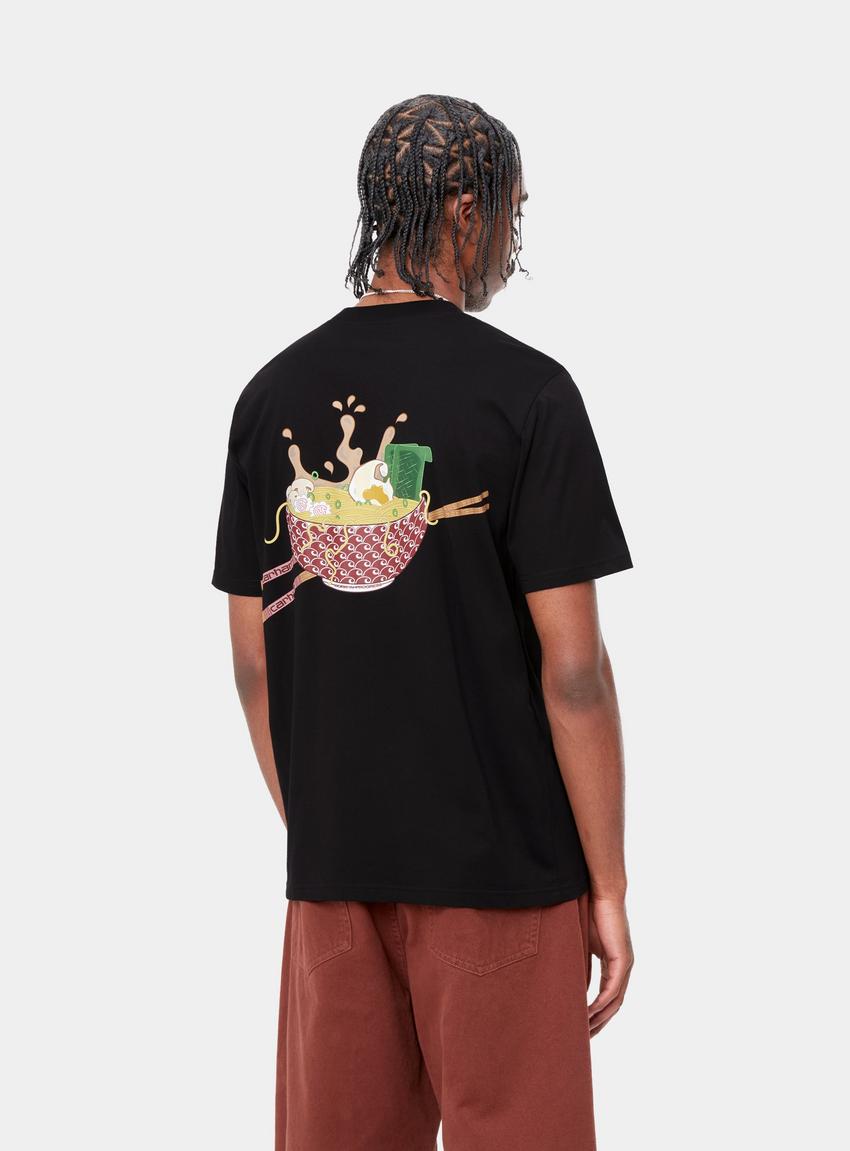 【Carhartt】 S/S NOODLE SOUP T-SHIRT Carhartt WIP S/S Noodle Soup T-Shirt, Black | Official