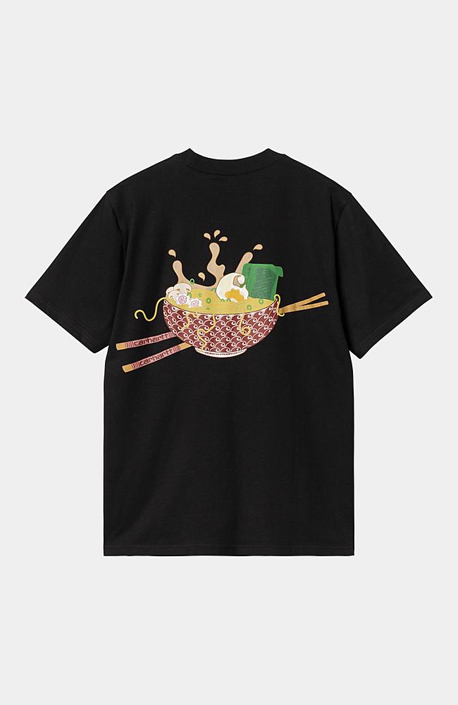 Tシャツ・カットソー CARHARTT S/S NOODLE T-SHIRT 4FK1393 Carhartt WIP S/S Noodle Soup T-Shirt, Black | Official