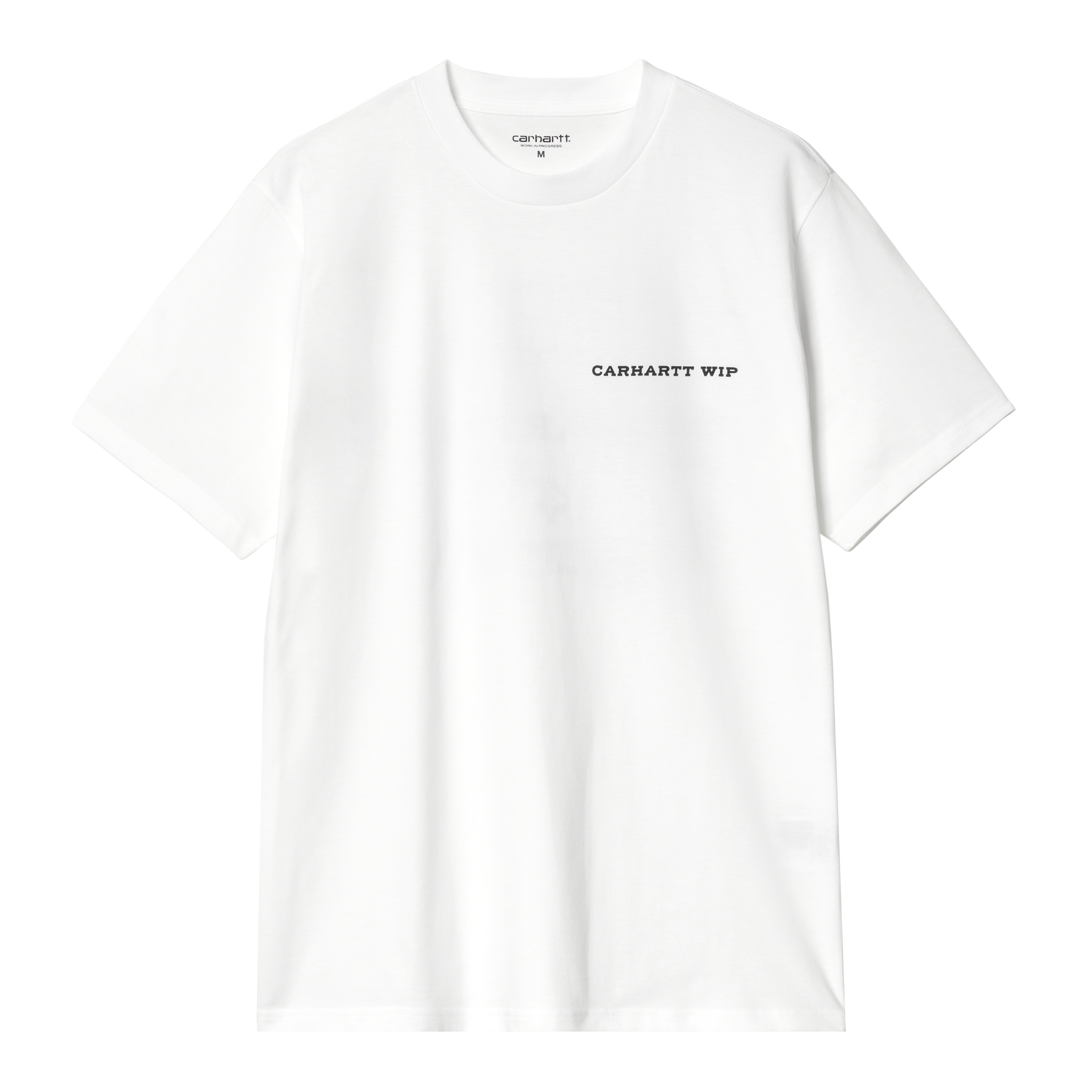 Carhartt WIP S/S WIP Label T-Shirt, White | Official Online Store