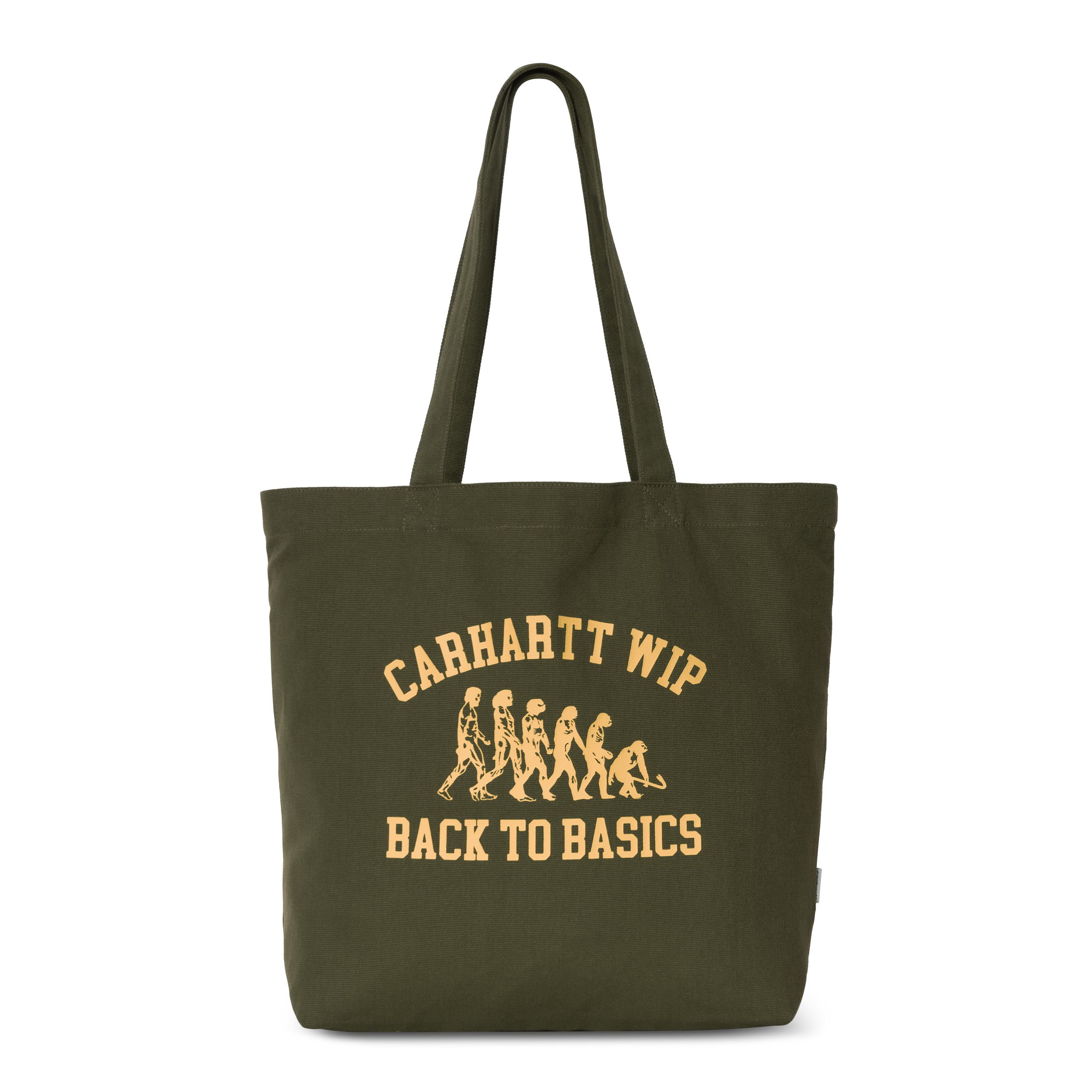 Carhartt WIP Canvas Graphic Tote, Basics Print, Office Green | Official  Online Store