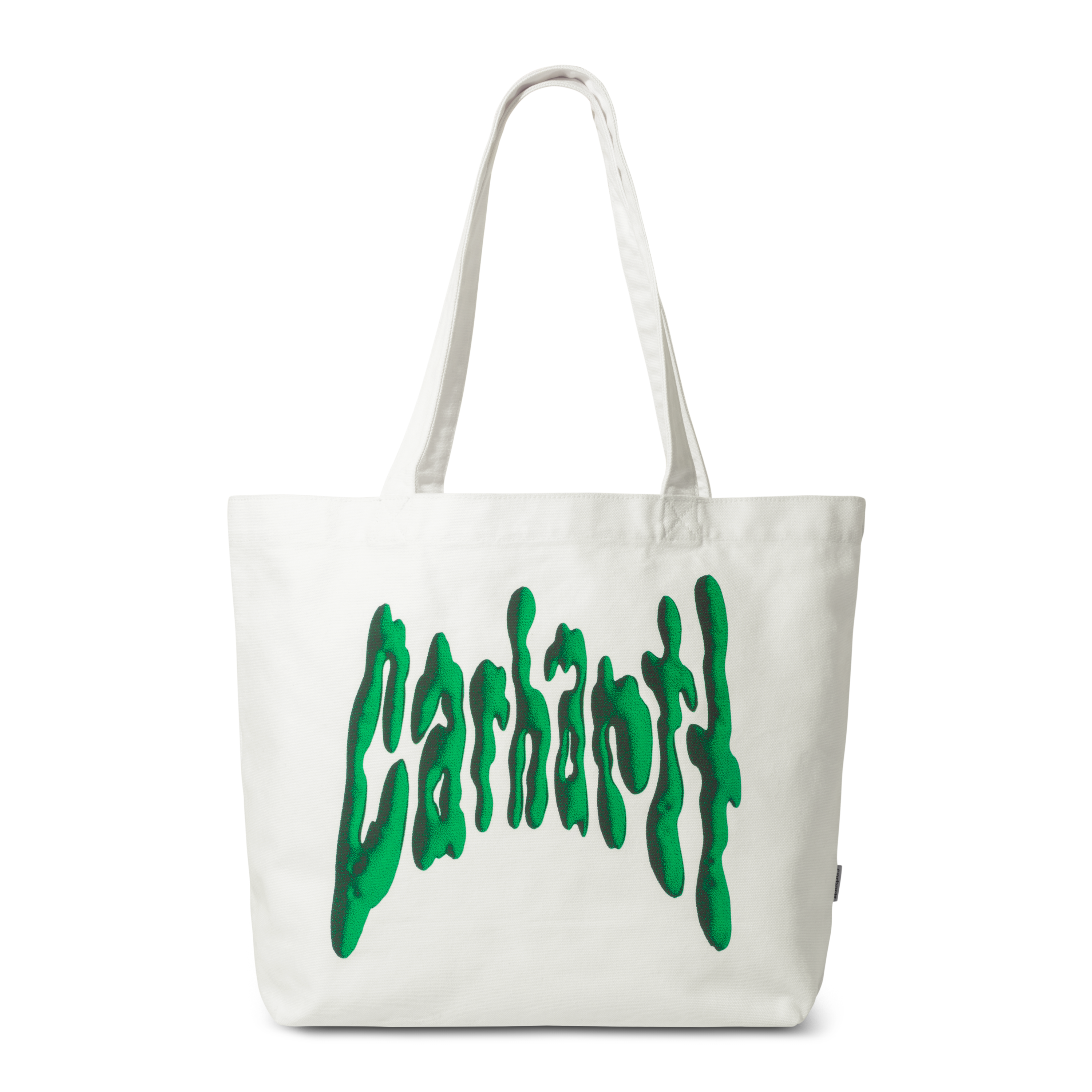 Carhartt WIP Canvas Graphic Tote in Weiß