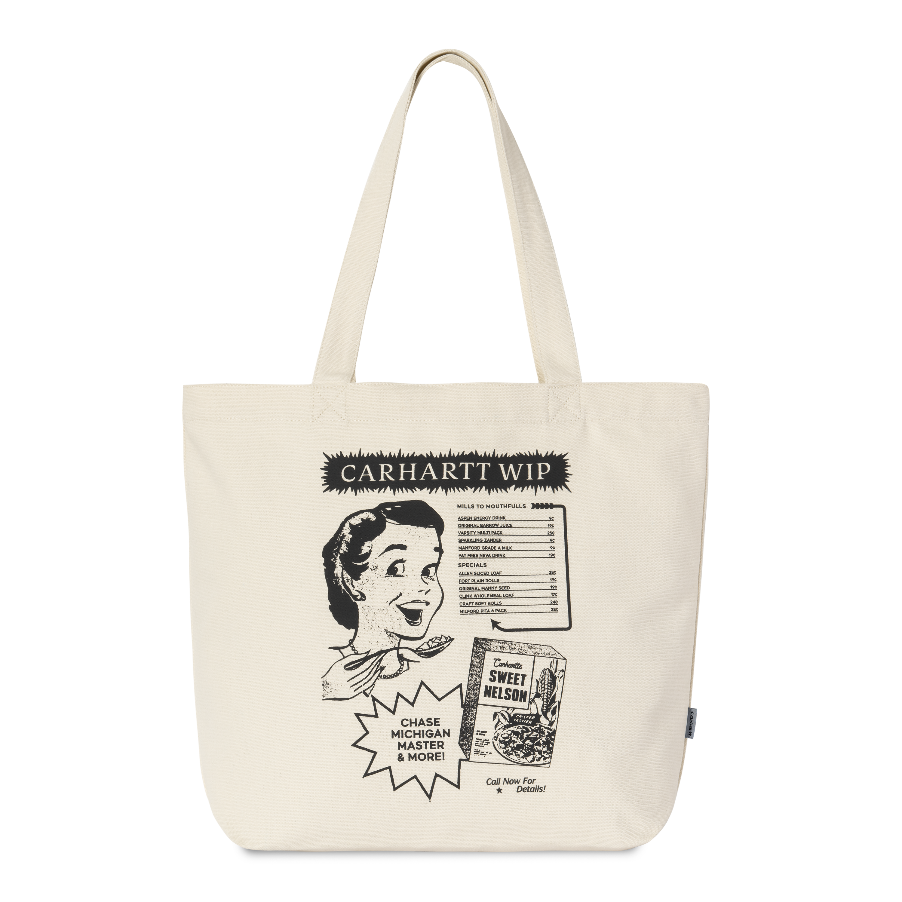 Carhartt WIP Canvas Graphic Tote in Mehrfarbig