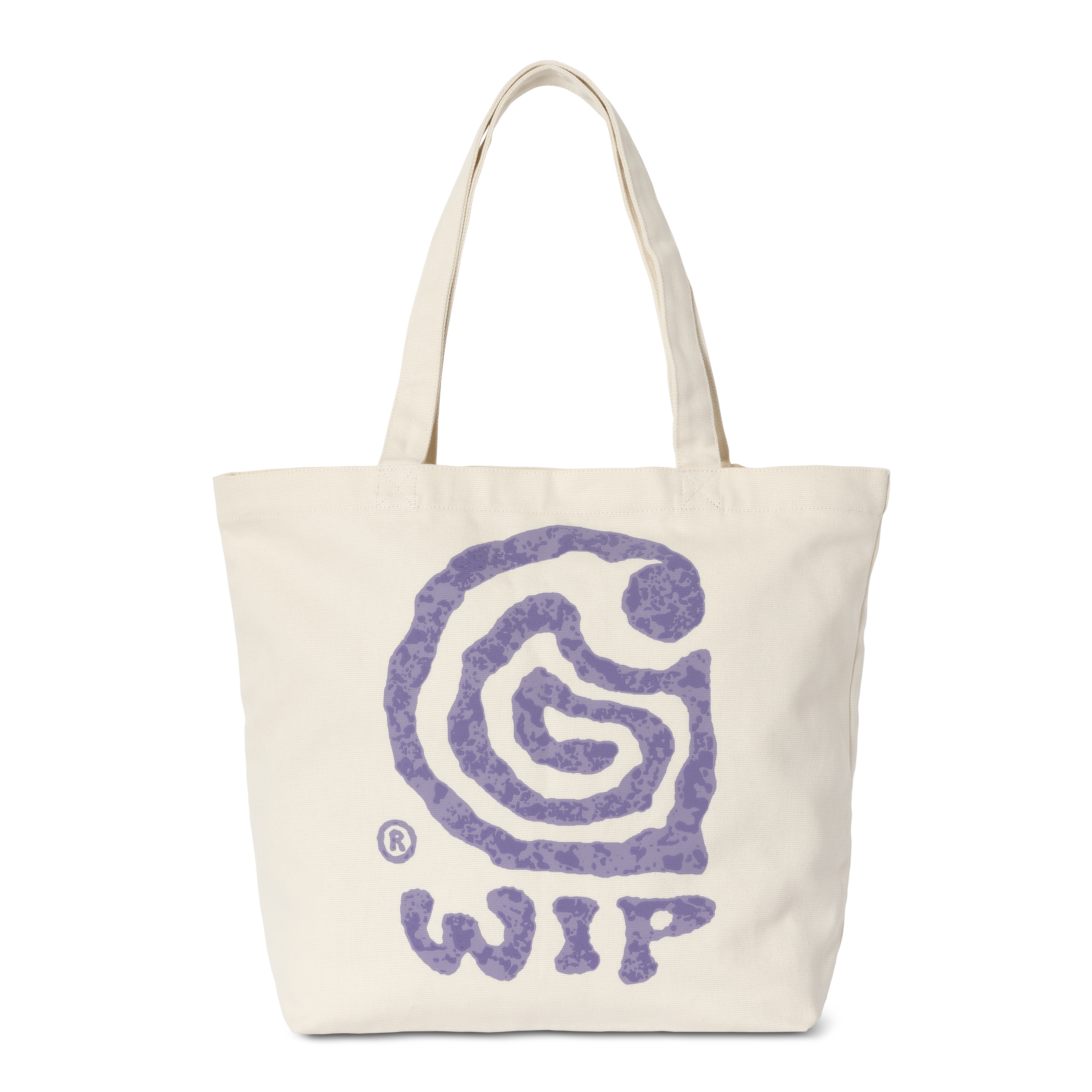 Carhartt WIP Canvas Graphic Tote in Beige