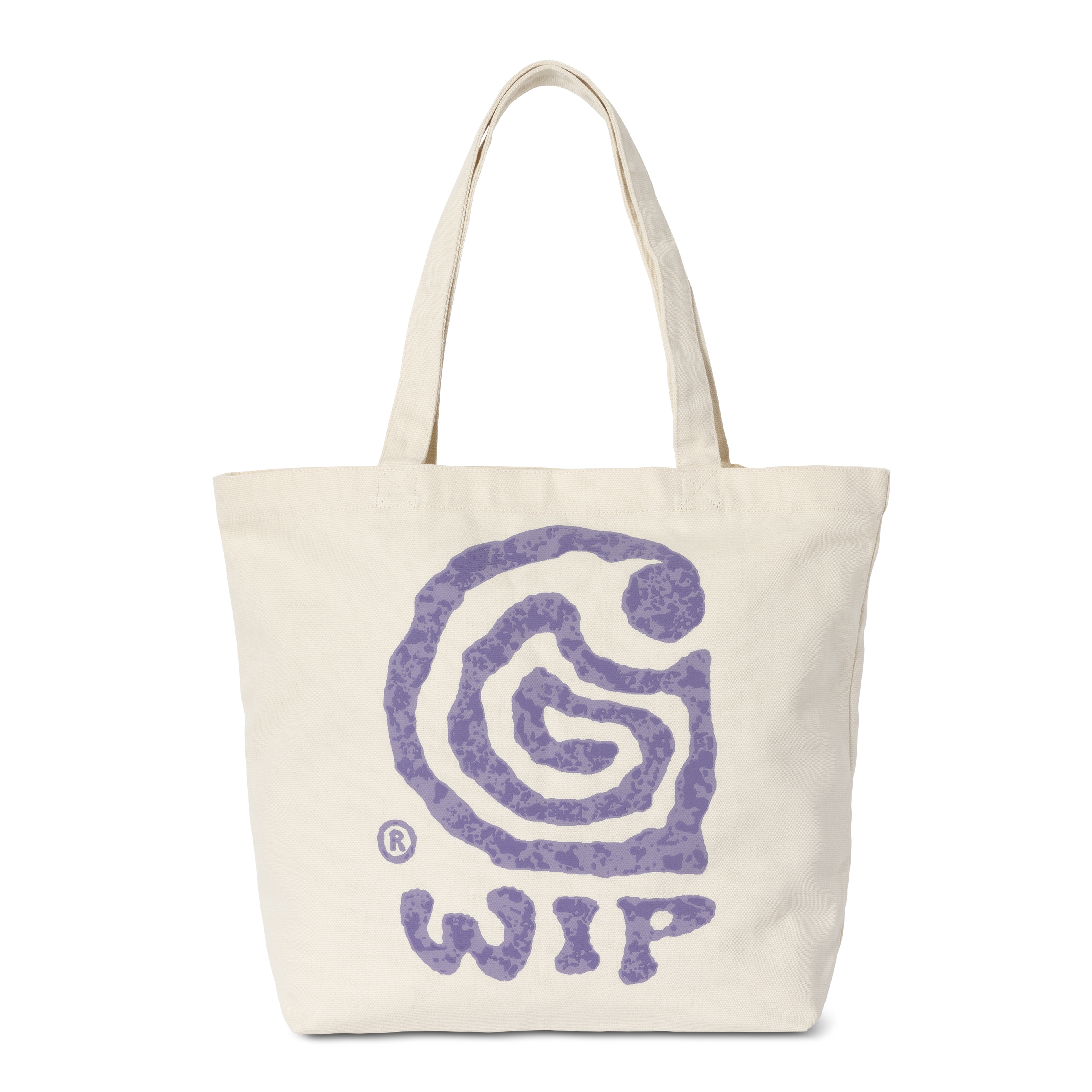Carhartt WIP Canvas Graphic Tote, Helix Print, Natural