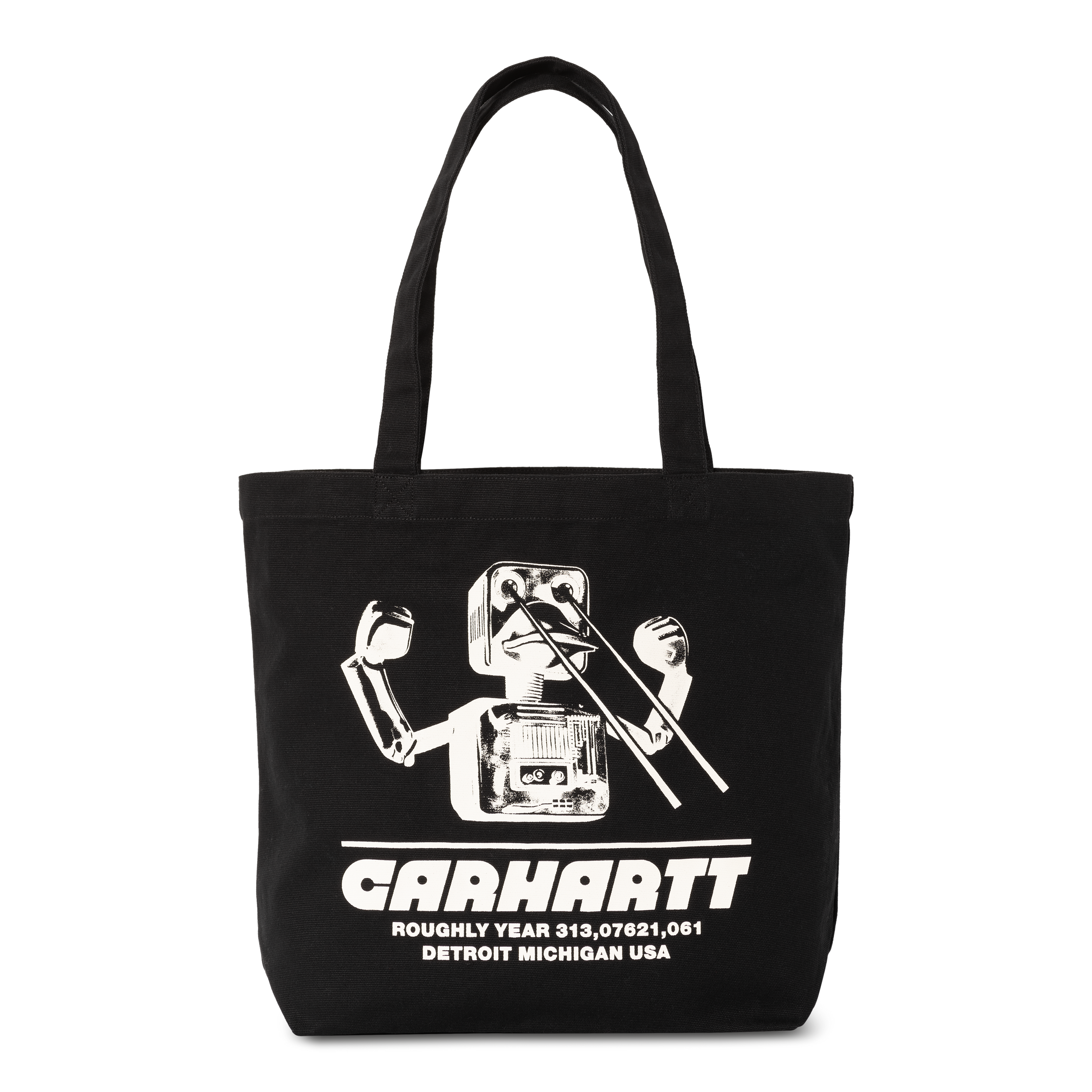 さらに100円引き◆CARHARTT◆CANVAS GRAPHIC TOTE LARGE Carhartt WIP Canvas Graphic Tote, Underground Print, Black