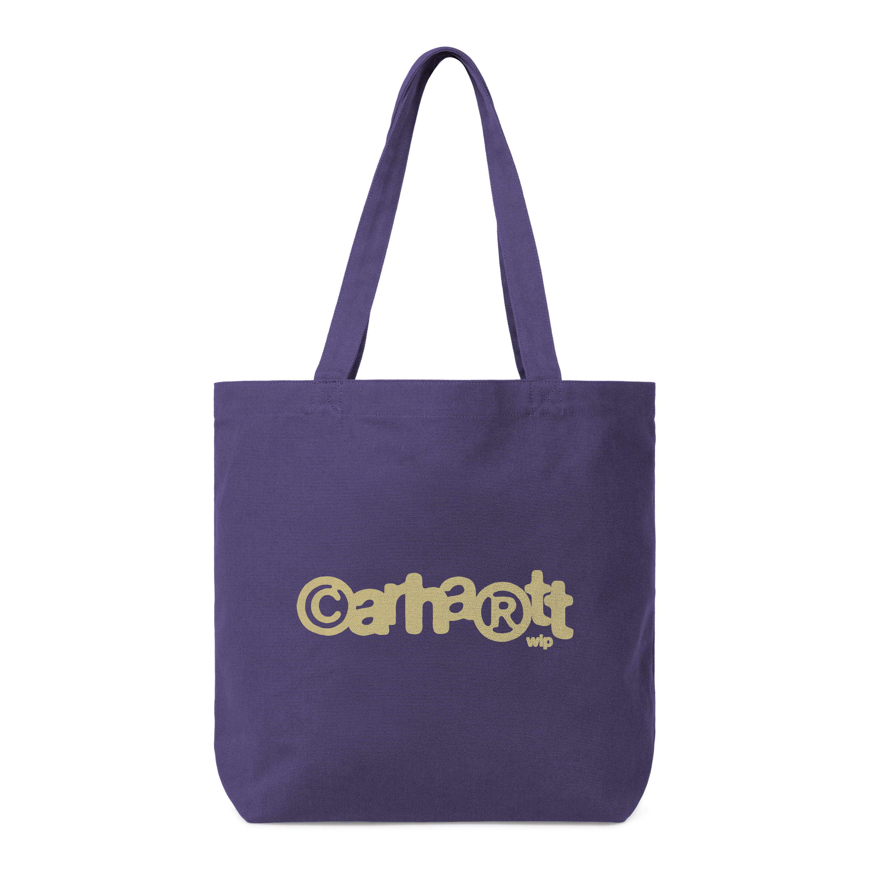 Carhartt WIP Canvas Graphic Tote IP Print, Calla | purple