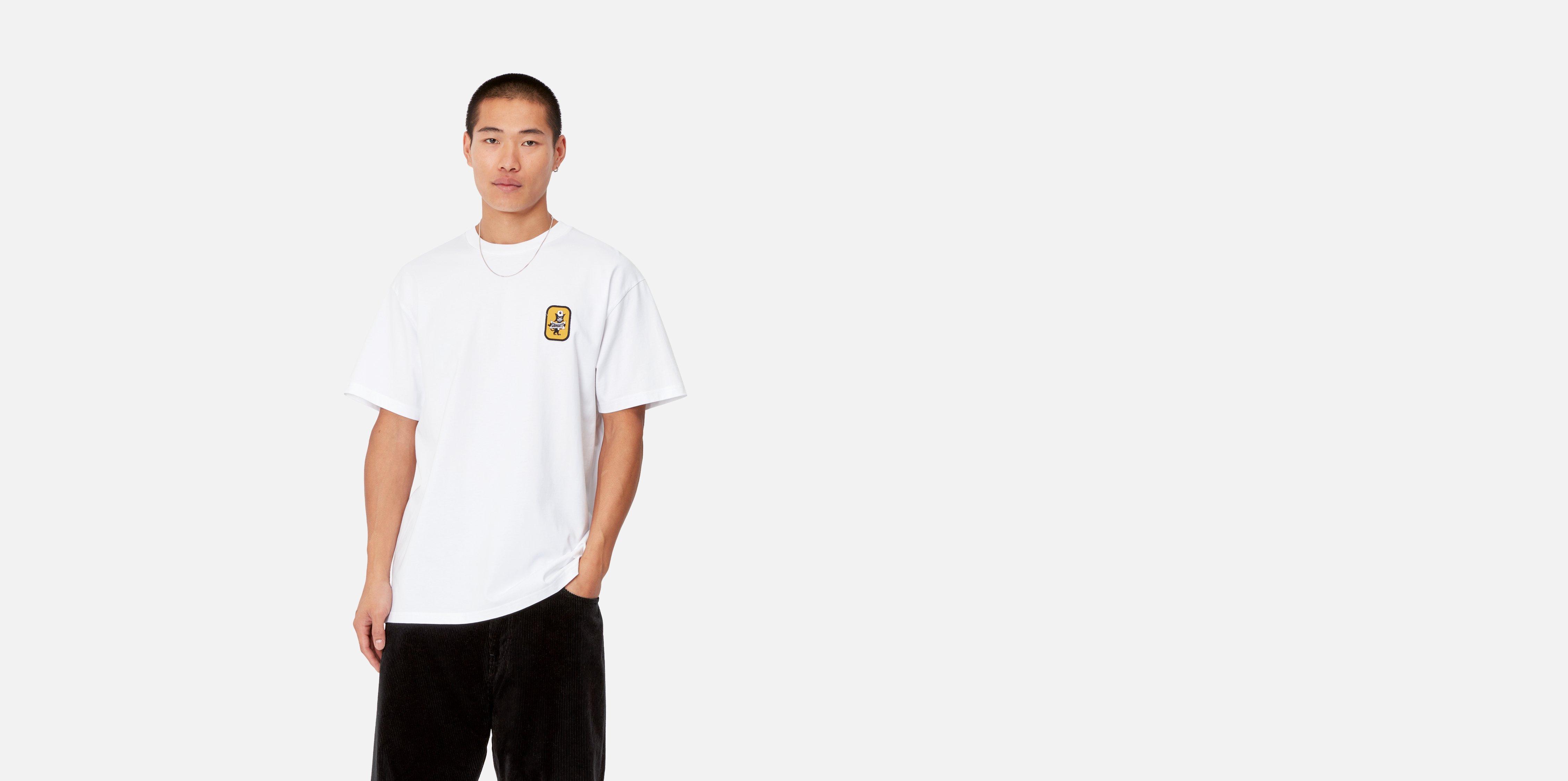 Tシャツ・カットソー Carhartt Wip S S Cross Screw T-Shirt White Carhartt WIP S/S Cross Screw T-Shirt White