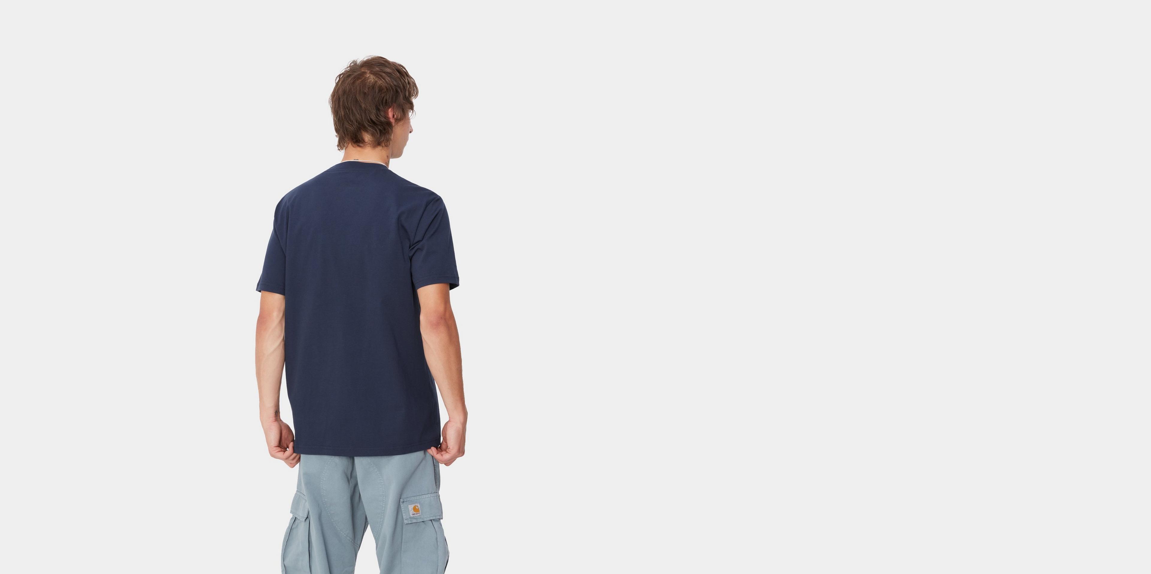 Tシャツ・カットソー Carhartt ' Run' T-shirt Carhartt WIP S/S Fun Run T-Shirt, Air Force Blue / White