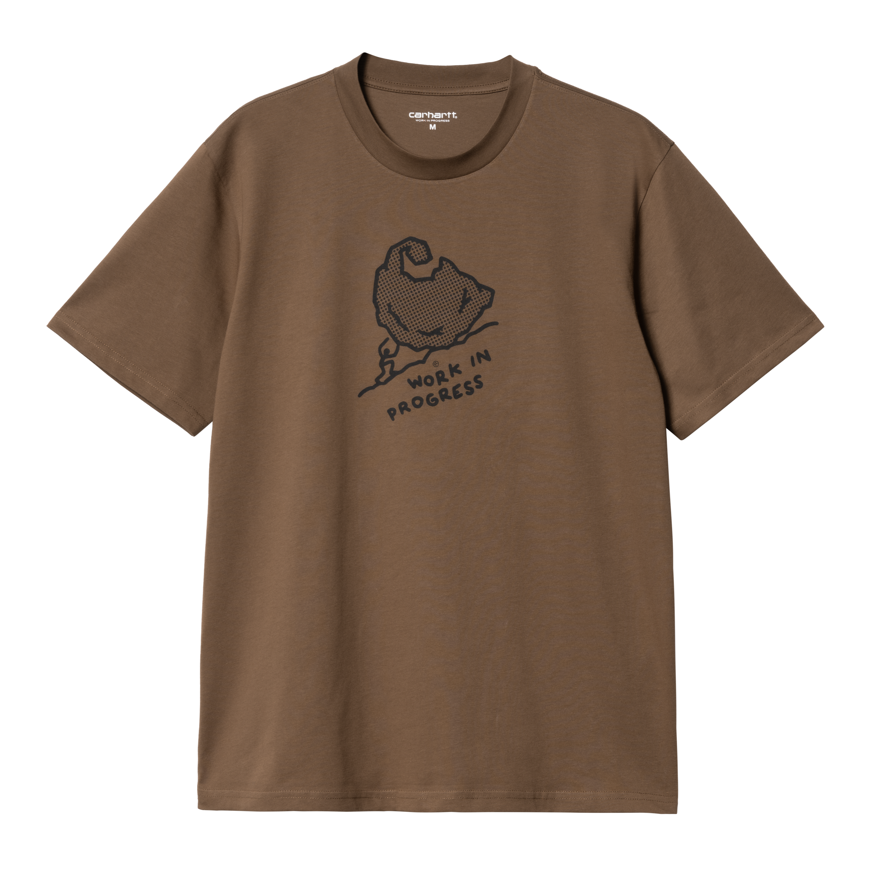 Carhartt WIP Short Sleeve Move On Up T-Shirt in Marrone