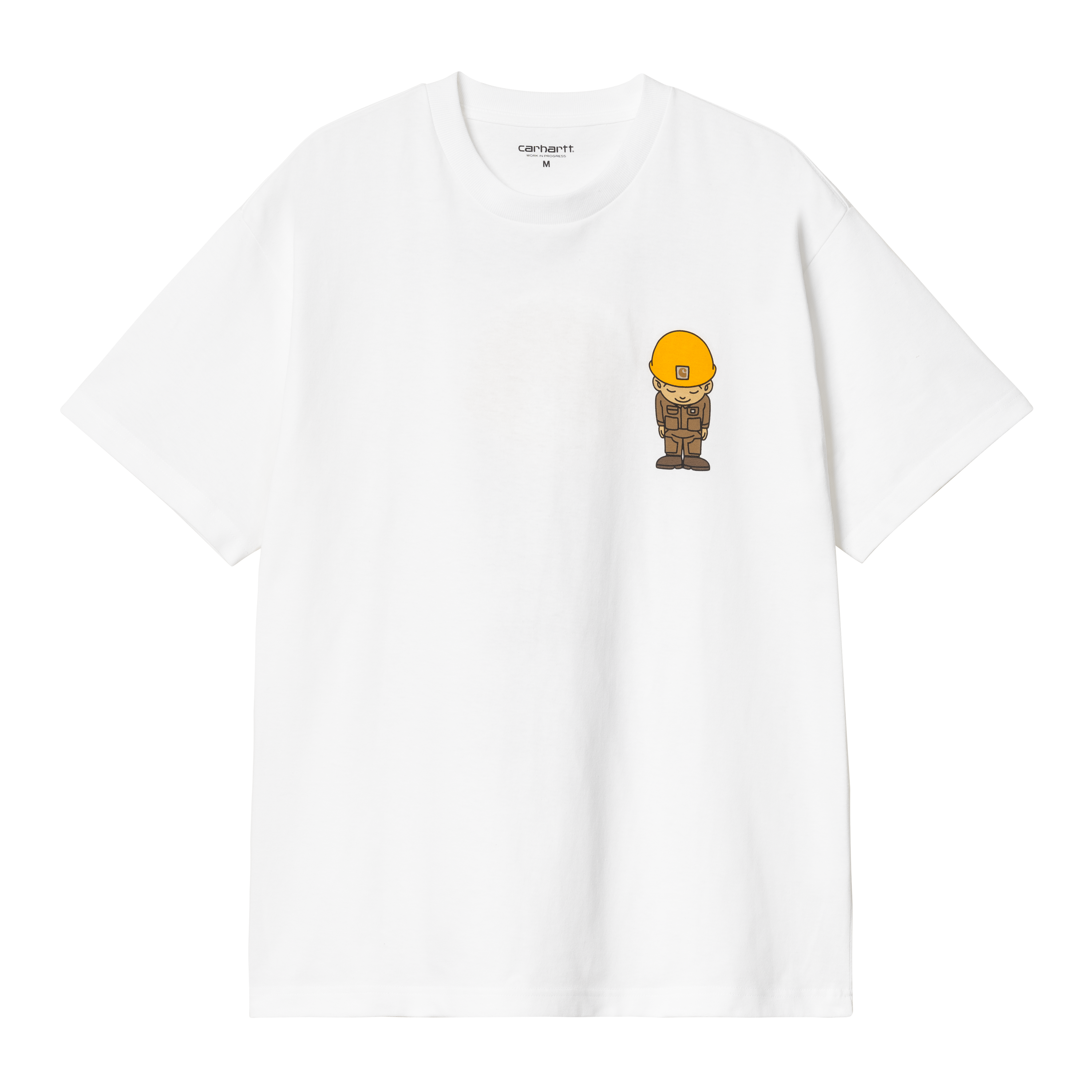 Carhartt WIP Short Sleeve Sumimasen T-Shirt en Blanco