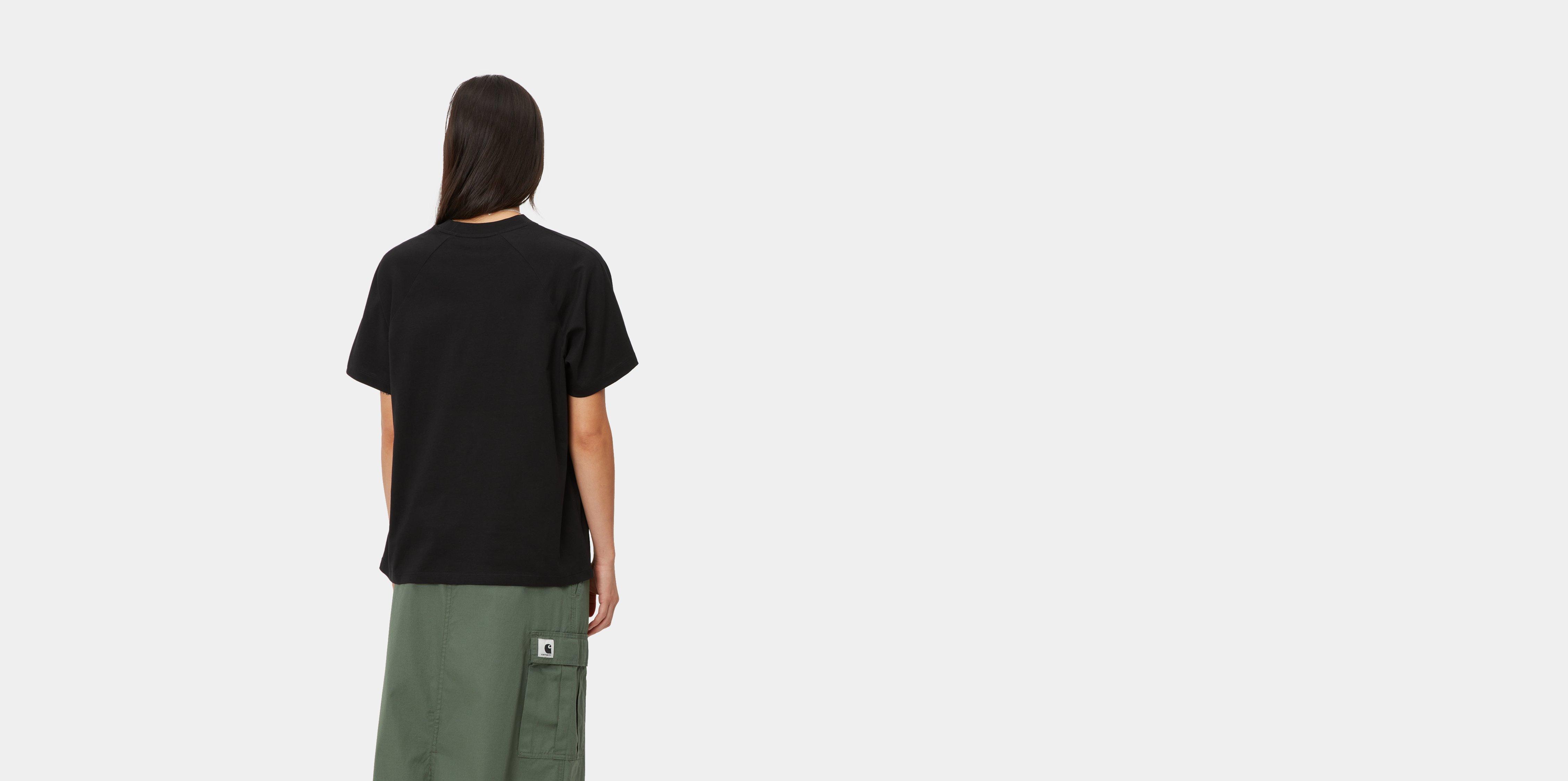 Carhartt WIP W' S/S Signature T-Shirt, Black / White