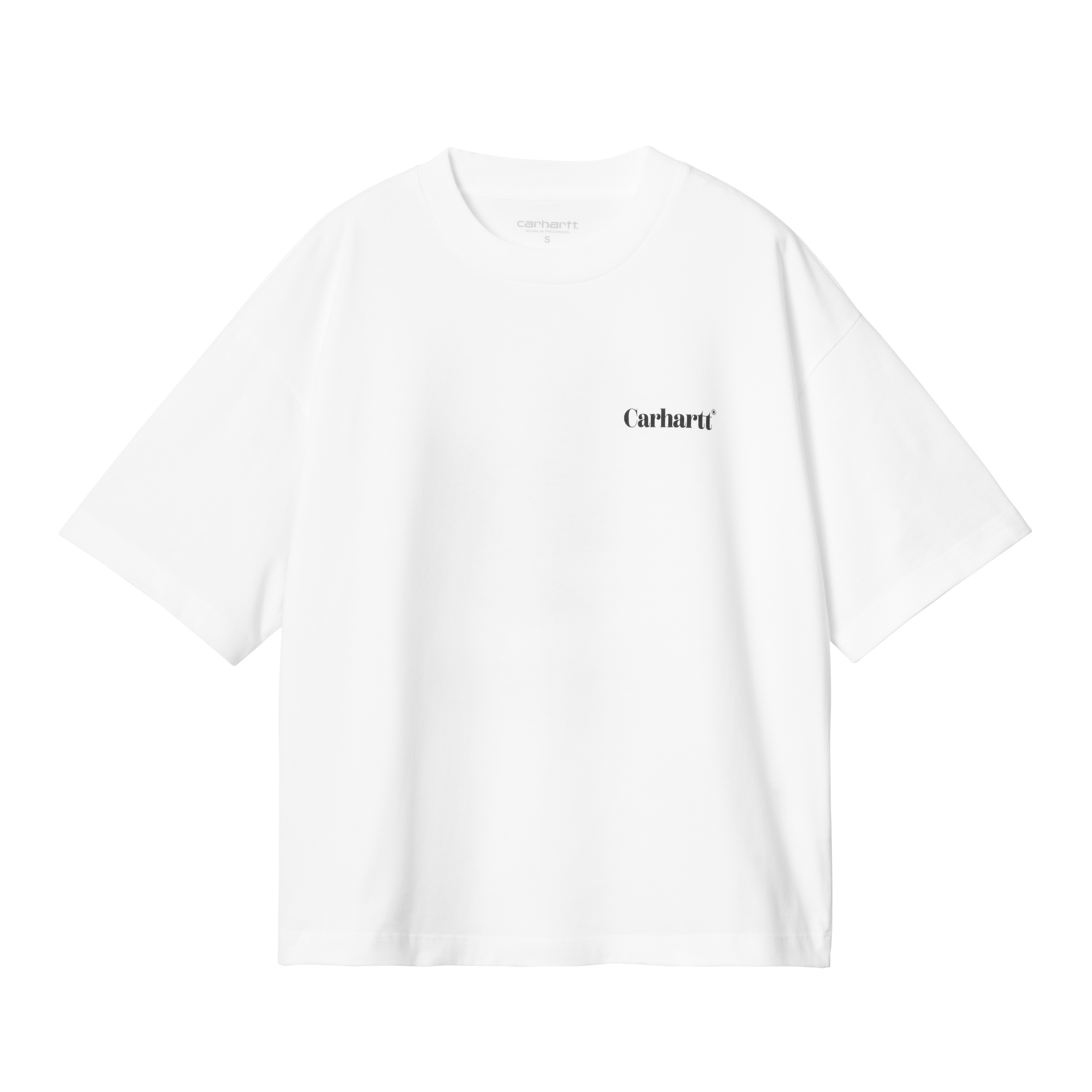 Carhartt WIP Women’s Short Sleeve Fold Leo T-Shirt em Branco