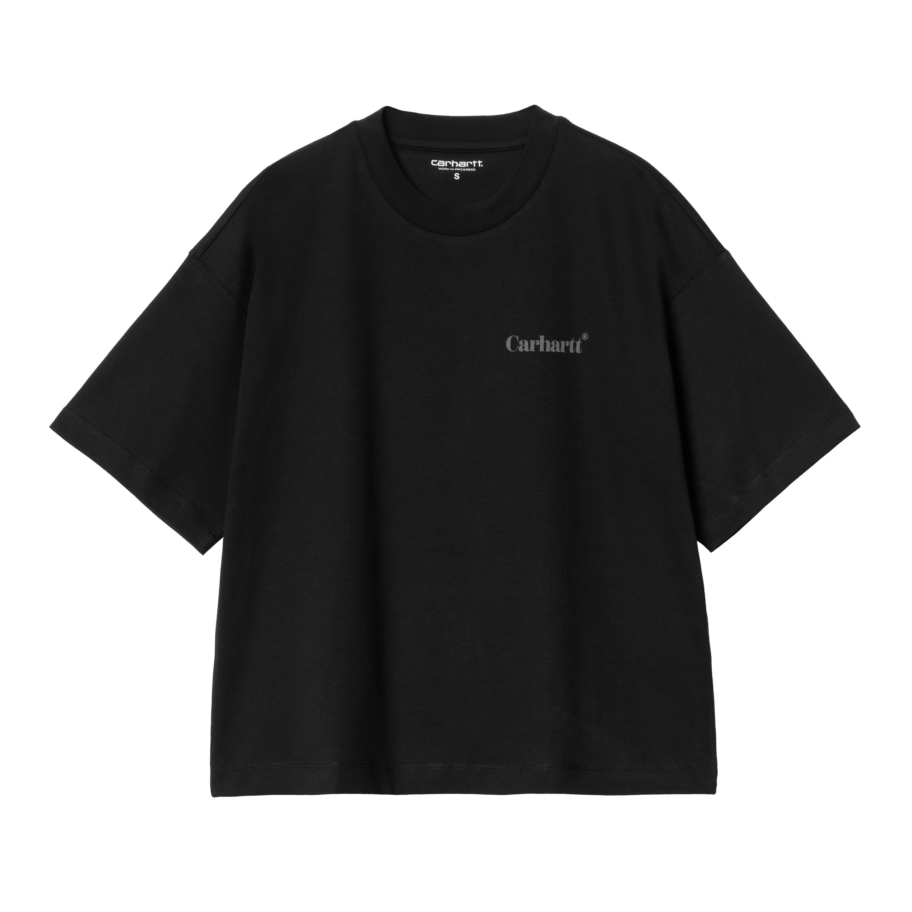 Carhartt WIP Women’s Short Sleeve Fold Leo T-Shirt en Negro