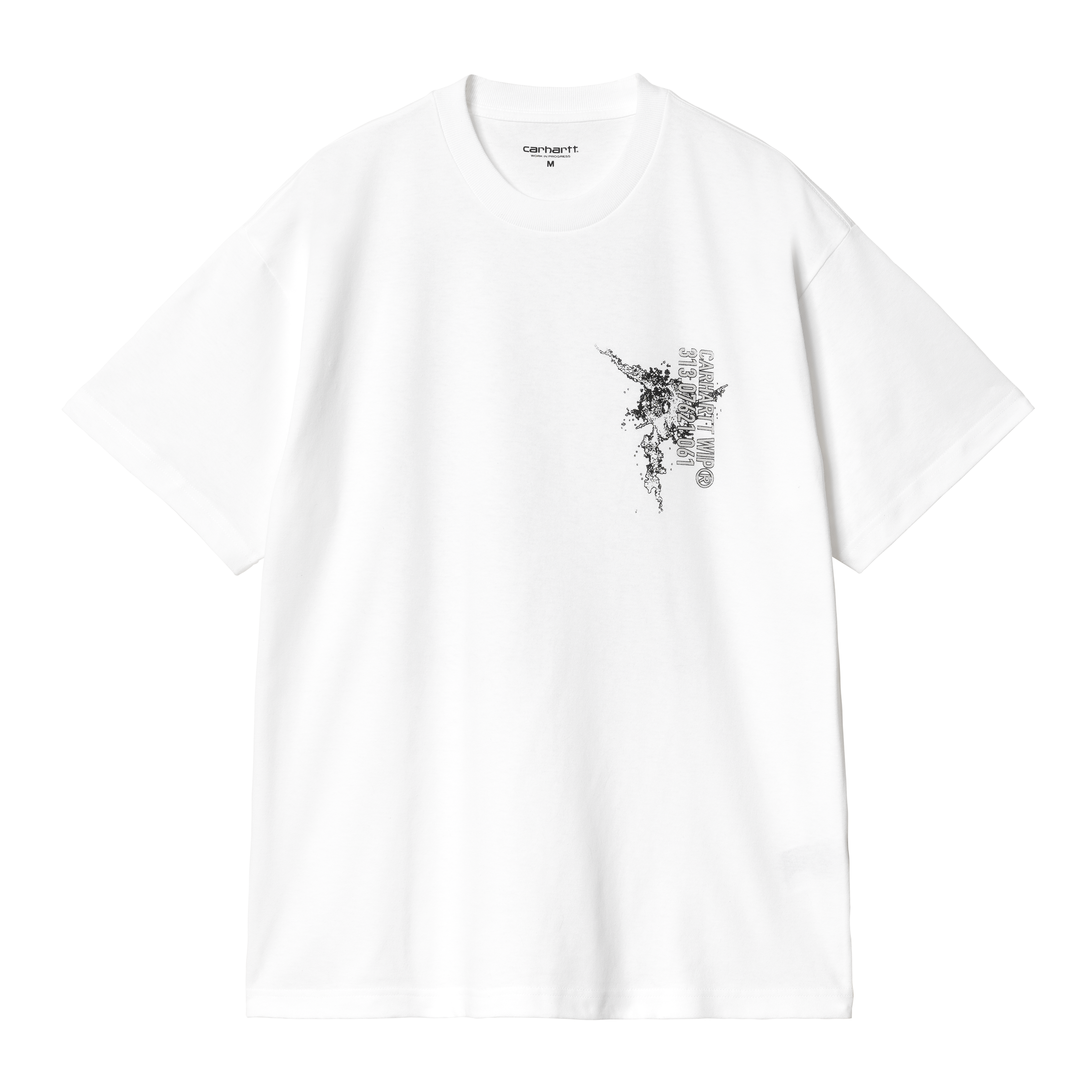 Carhartt WIP Short Sleeve Coordinate 02 T-Shirt em Branco