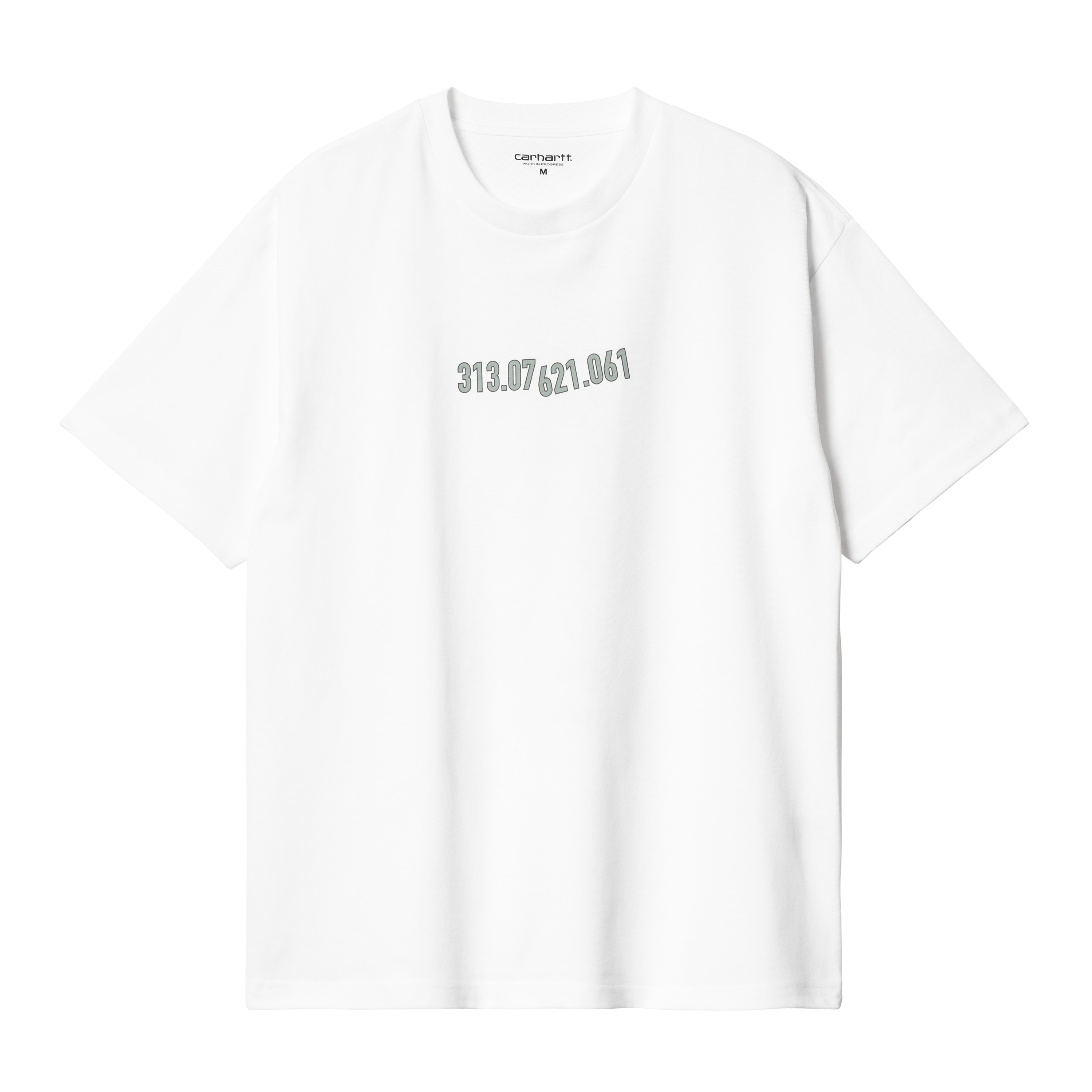 Carhartt WIP Short Sleeve Coordinate 01 T-Shirt in Bianco