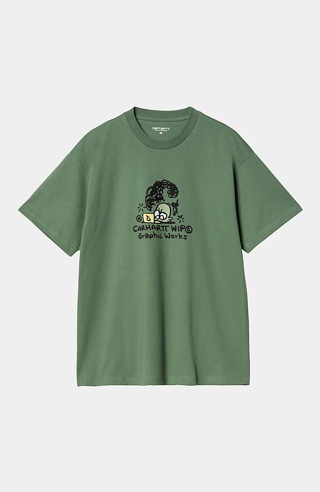 Carhartt WIP S/S Graphic Works T-Shirt, Duck Green Carhartt WIP S/S Graphic Works T-Shirt, Duck Green