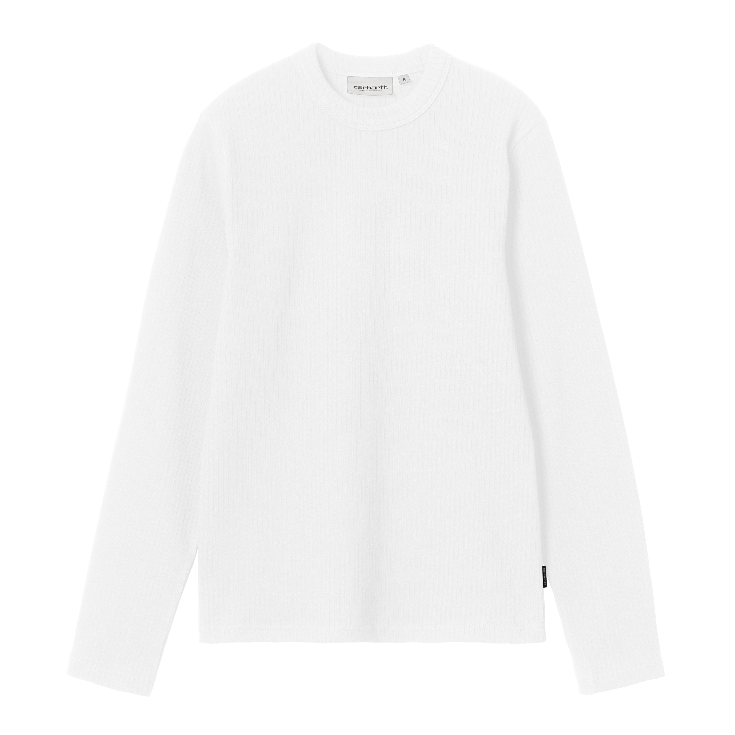 Carhartt WIP Women’s Long Sleeve Serena T-Shirt in Weiß