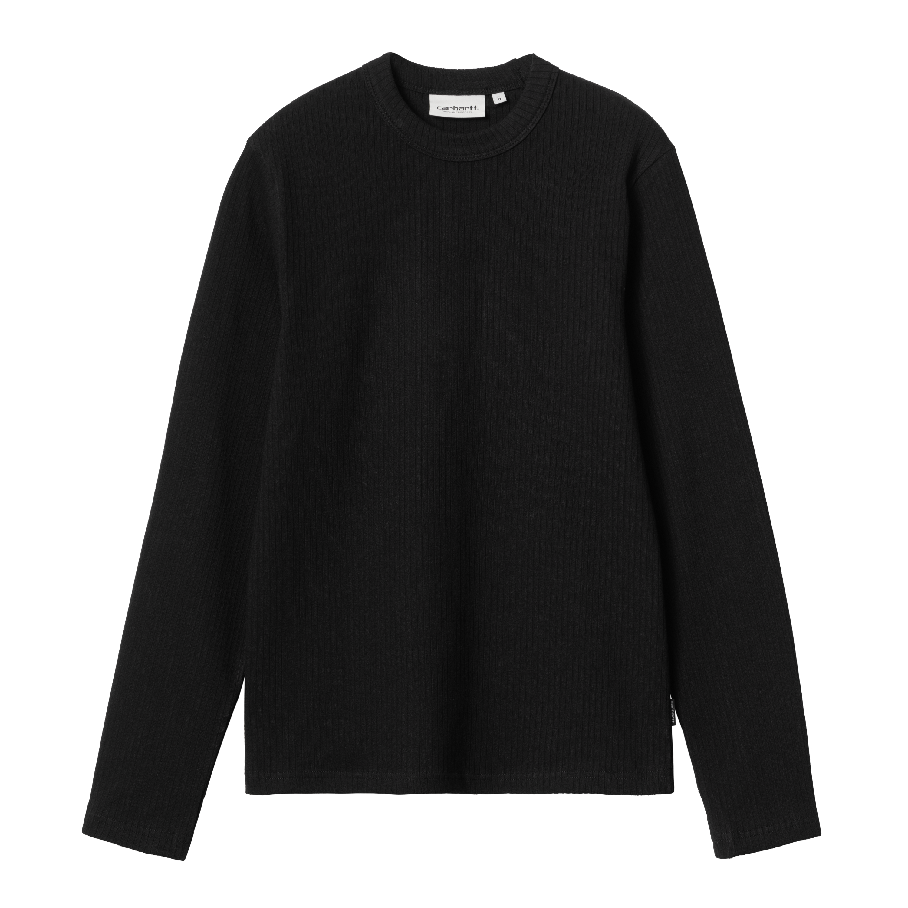 Carhartt WIP Women’s Long Sleeve Serena T-Shirt in Nero