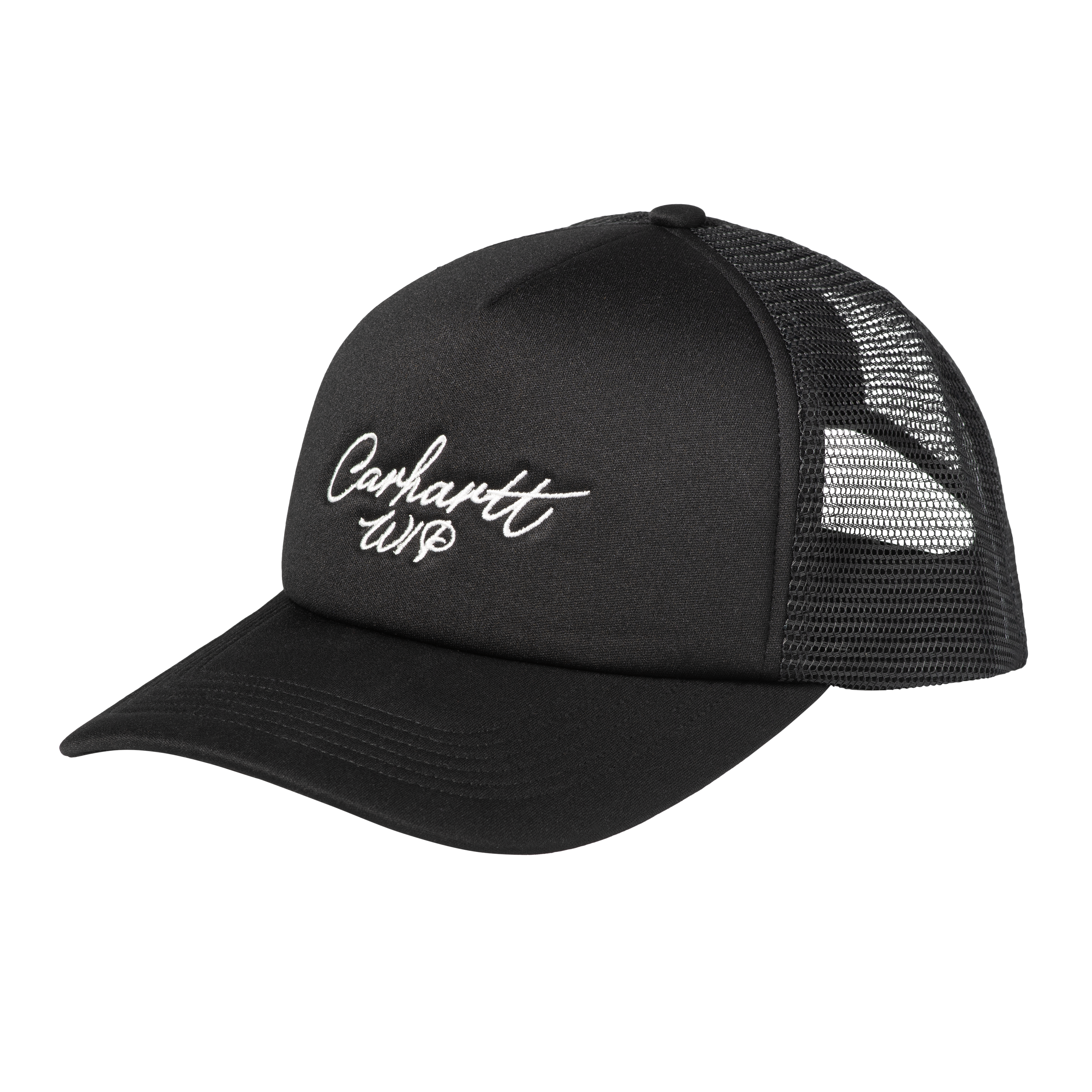 Carhartt WIP Signature Trucker Cap in Black