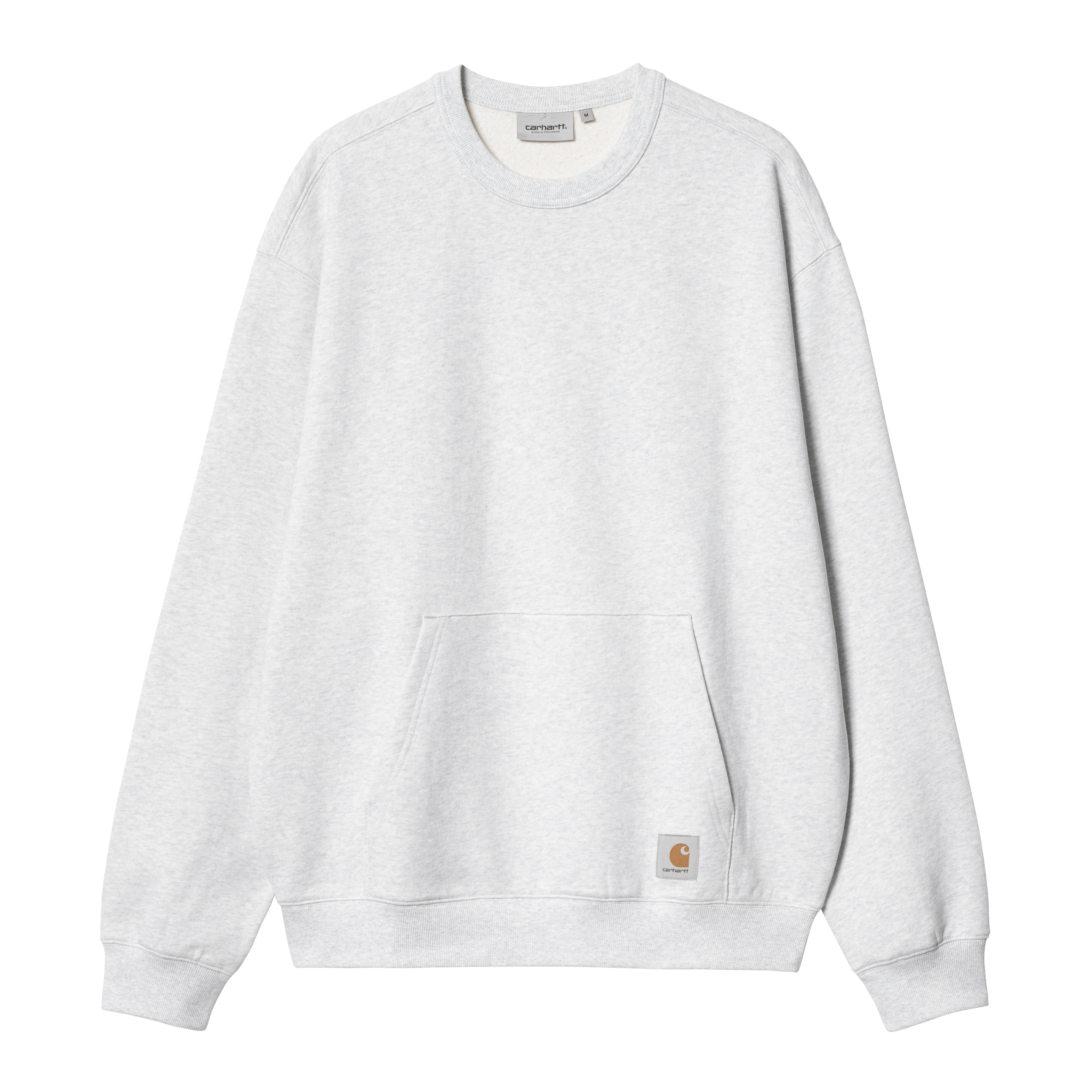 Carhartt WIP Billy Sweat Ash Heather Official Online Store