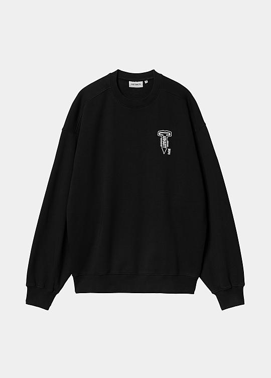 Carhartt WIP Chase Sweater, Black / Gold | Official Online Store Carhartt WIP Chase Sweater, Black / Gold | Official Online Store