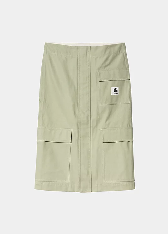 Carhartt WIP sacai x Carhartt WIP Women’s Duck Skirt in Green
