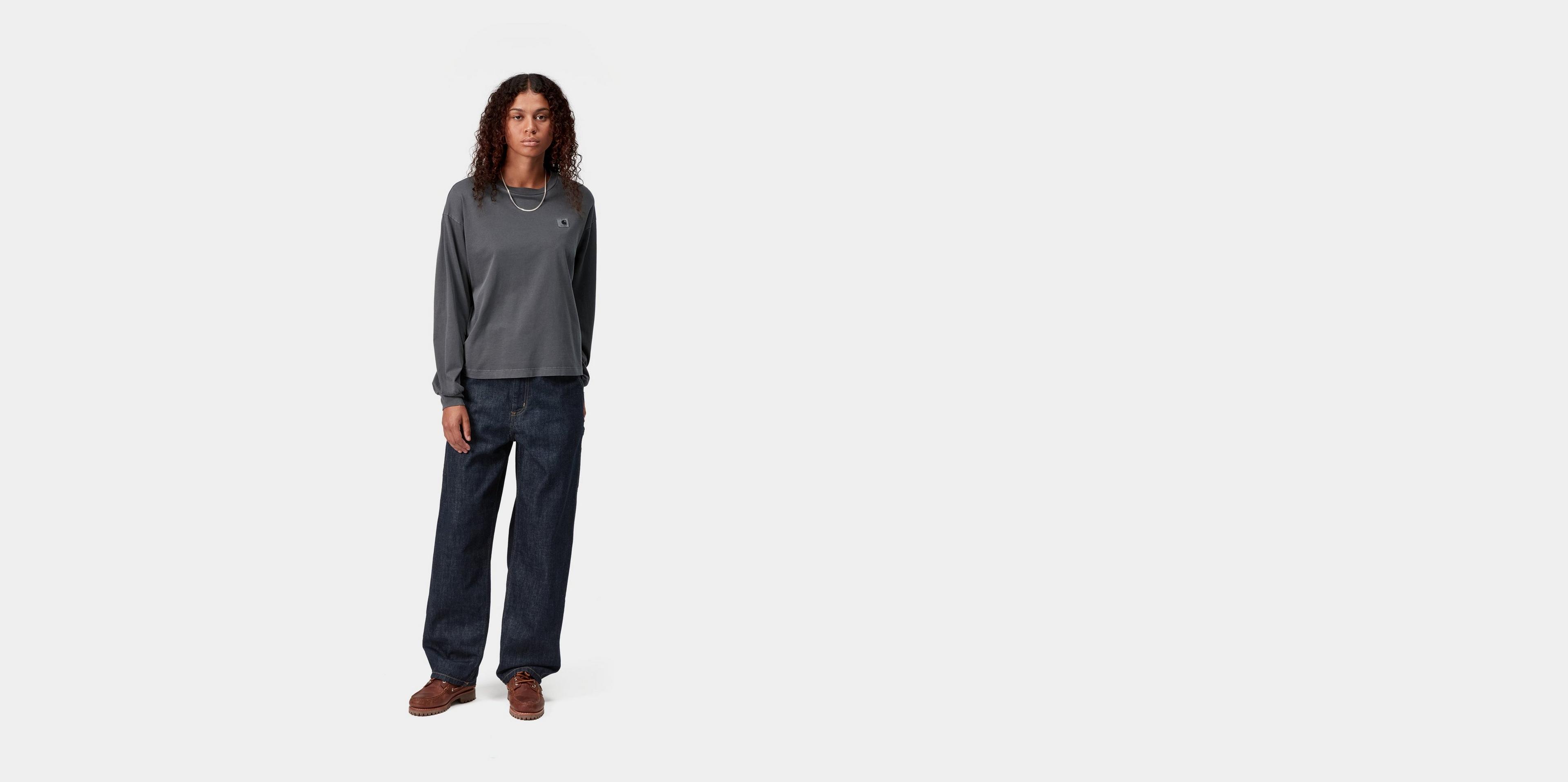 Carhartt WIP W' Brandon Single Knee Pant, Blue | Official