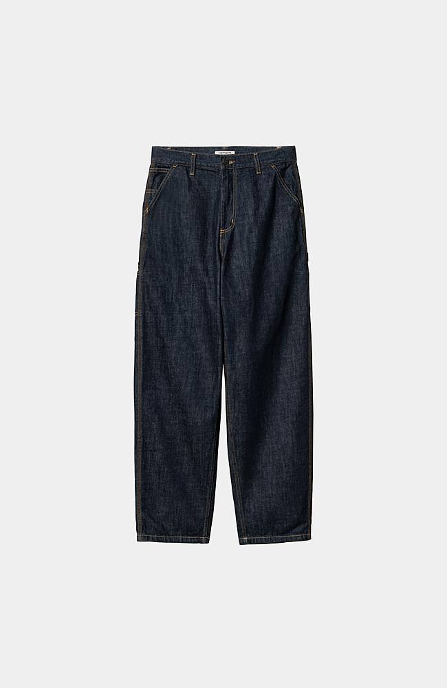 Carhartt WIP Women's Brandon Single Knee Pant, Blue Carhartt WIP Women's Brandon Single Knee Pant, Blue