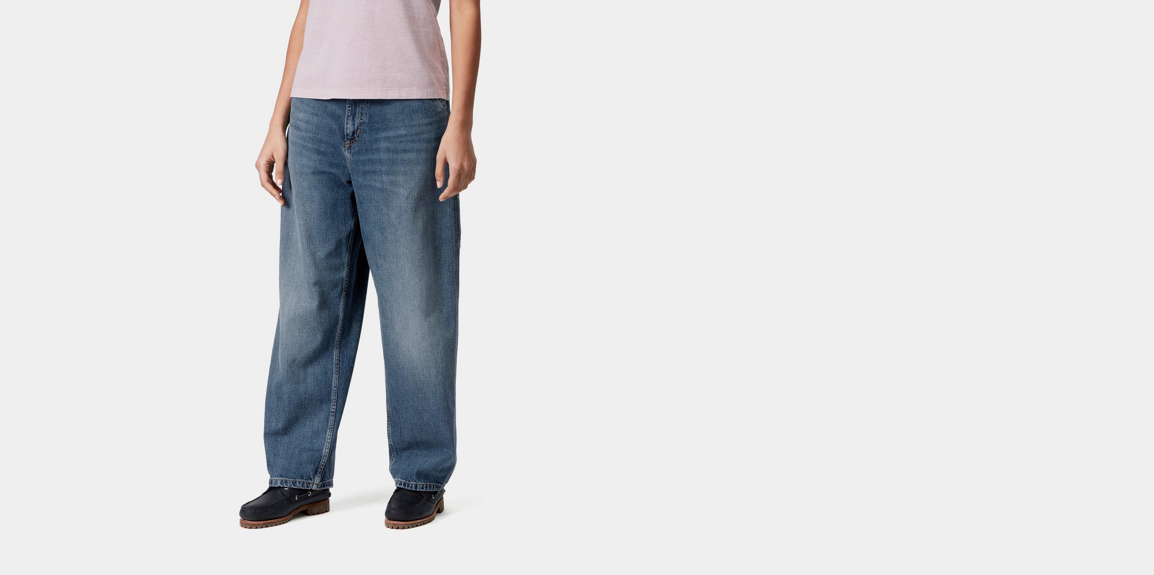 Carhartt WIP W' Brandon Single Knee Pant, Blue | Official