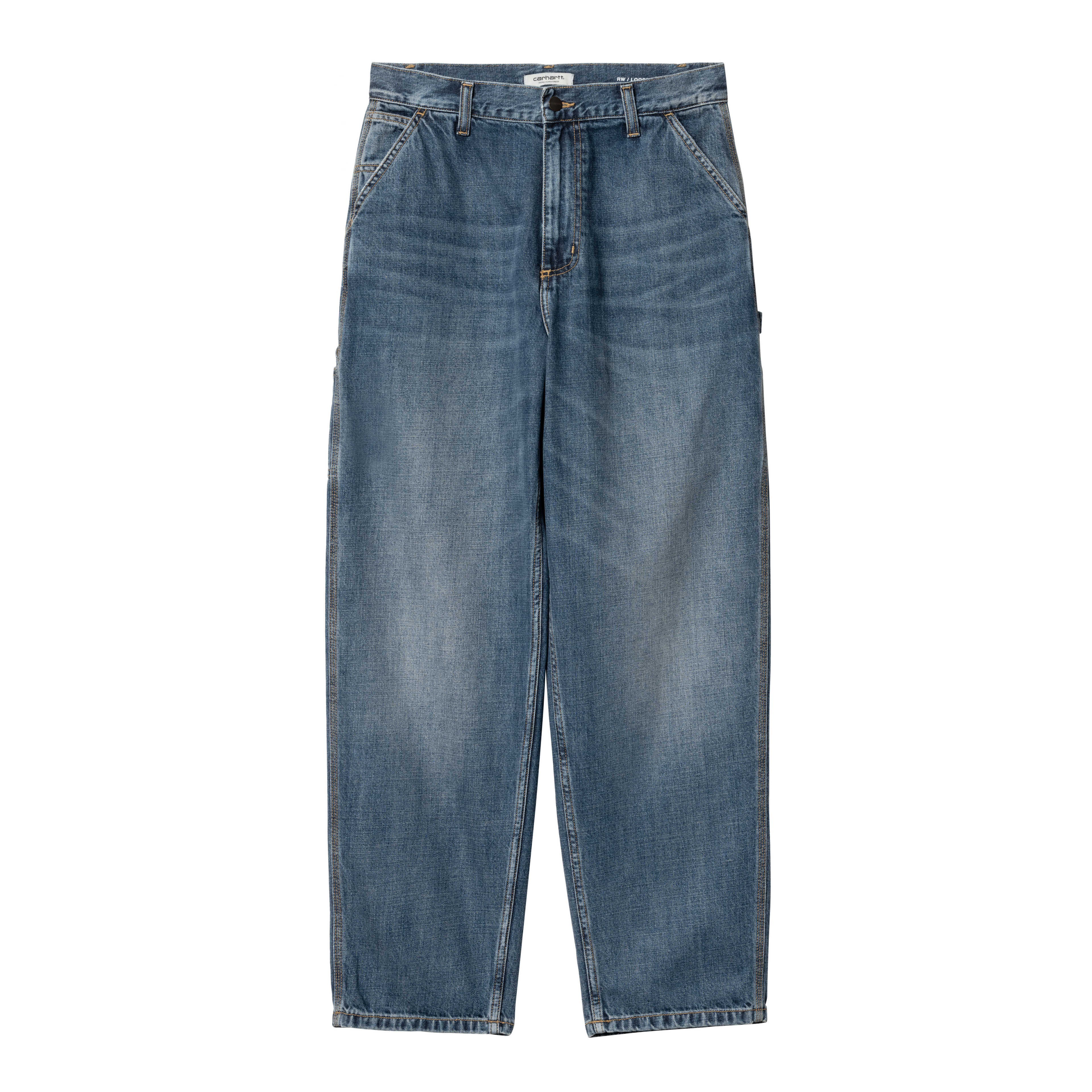 Carhartt WIP W' Brandon Single Knee Pant, Blue | Official Online Store