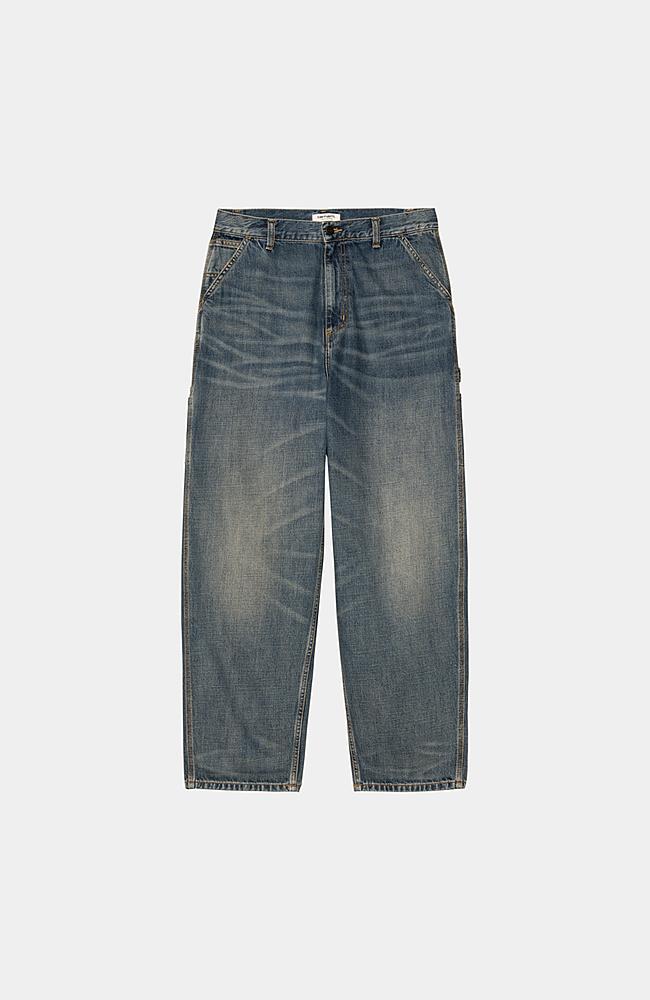 ボトムスその他 Carhartt WIP Light blue denim Brandon Pant Carhartt WIP W' Brandon Single Knee Pant, Blue | Official