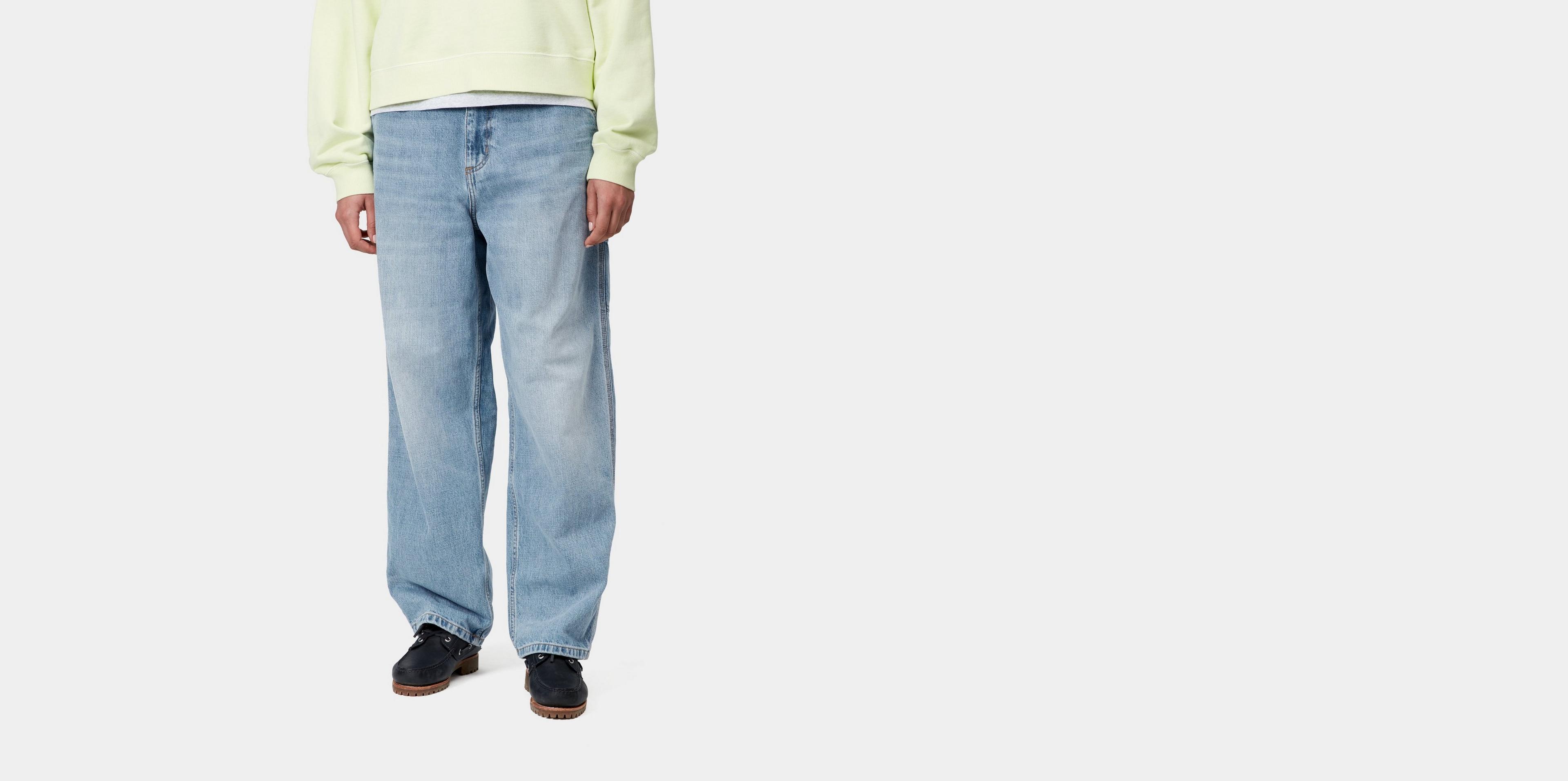 Carhartt WIP W' Brandon Single Knee Pant, Blue | Official
