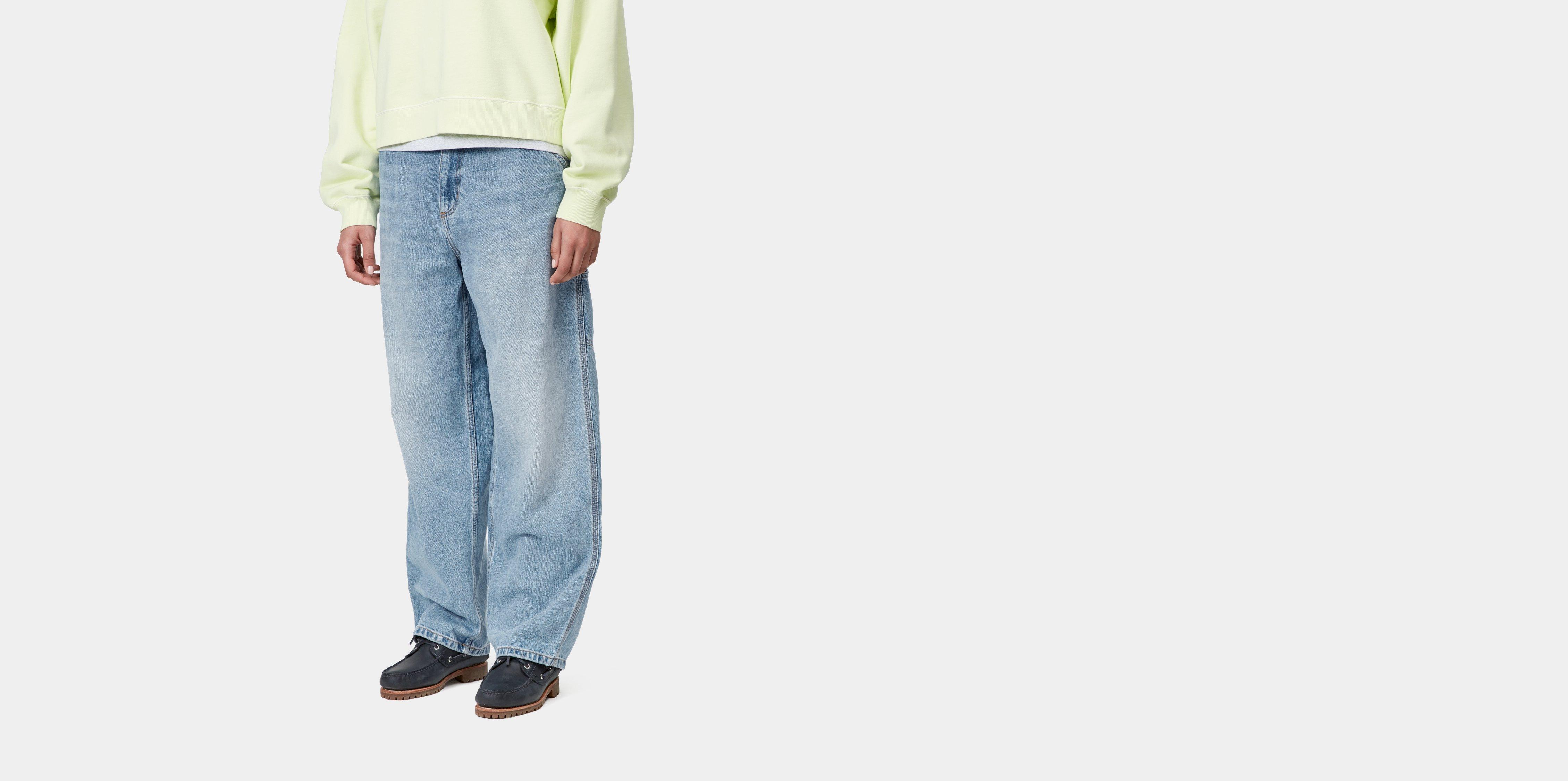 Carhartt WIP W' Brandon Single Knee Pant, Blue | Official