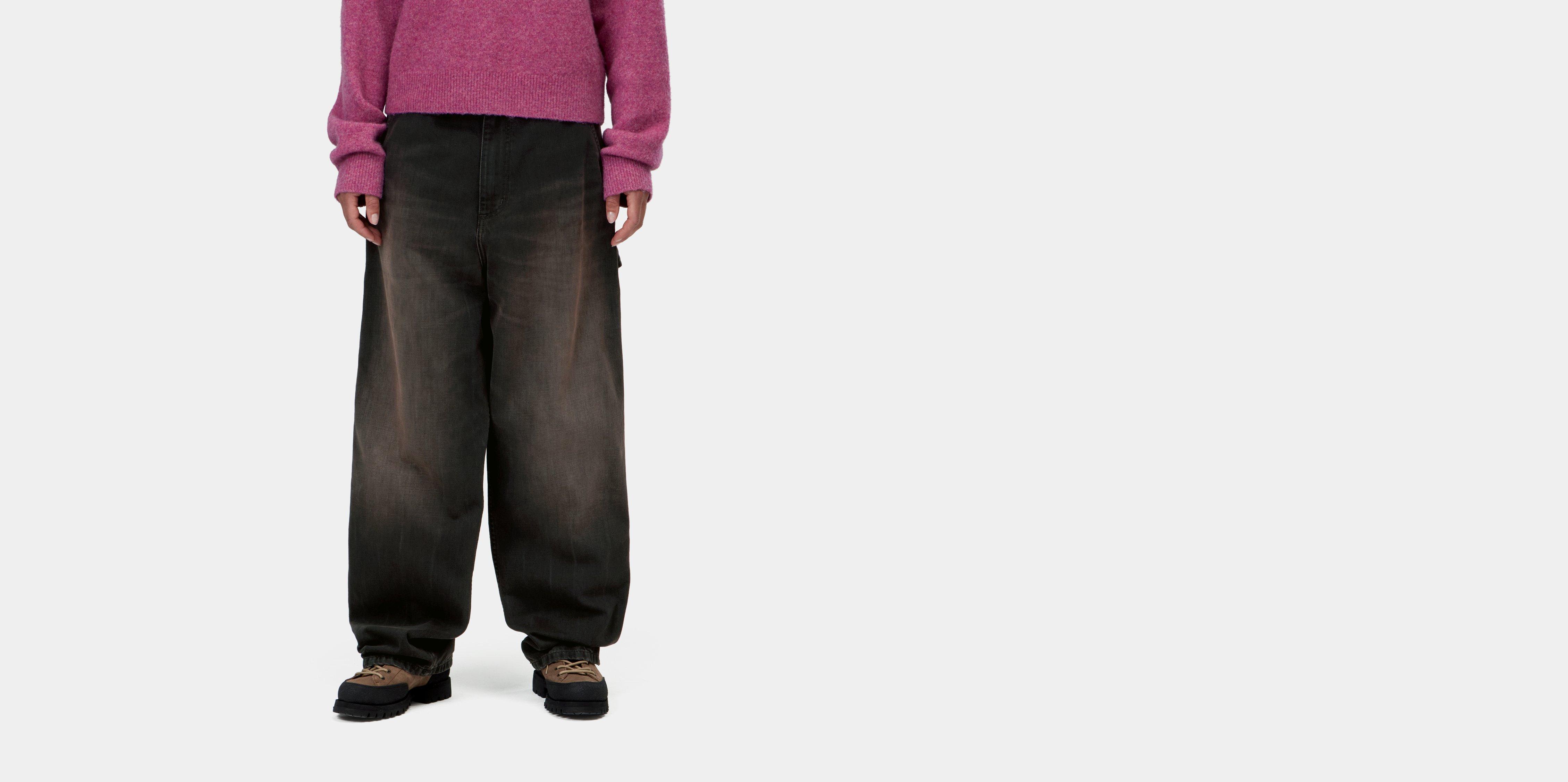Carhartt WIP W' Brandon Single Knee Pant Black marble dark worn | XS | Women