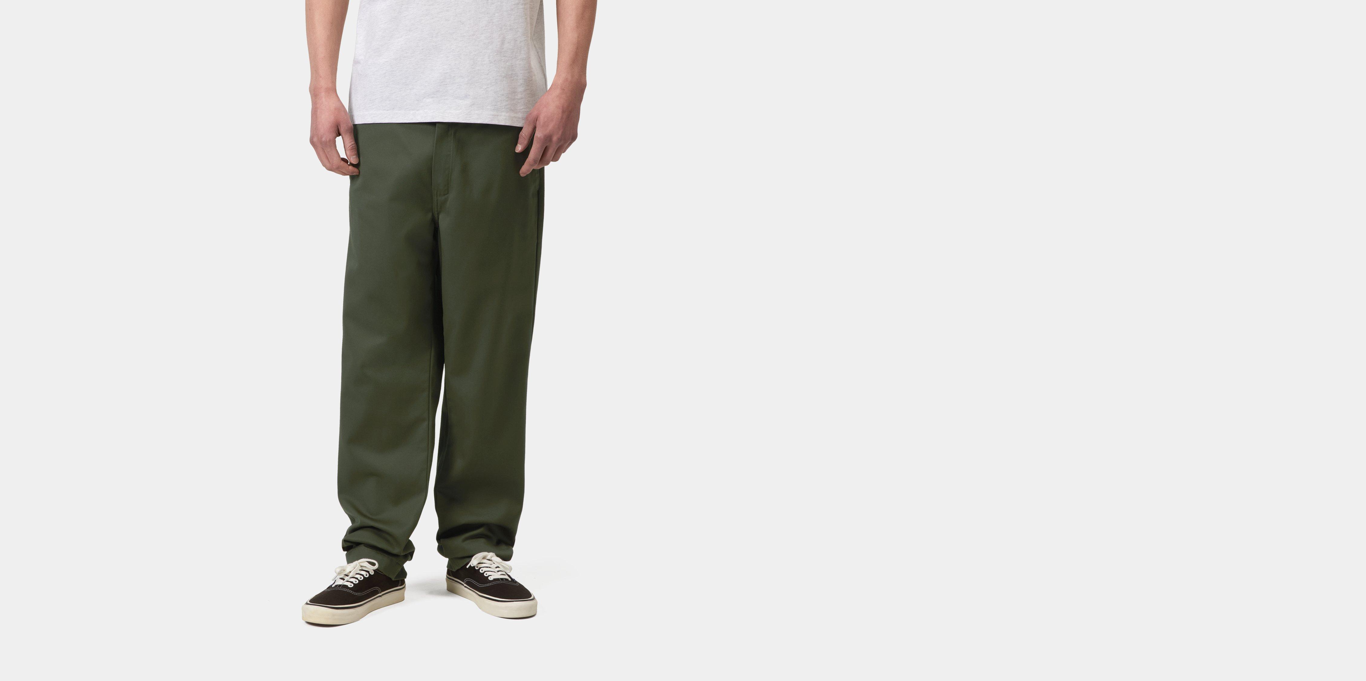 Carhartt WIP Master Pant Opuntia rinsed | green | 32/32 | Men