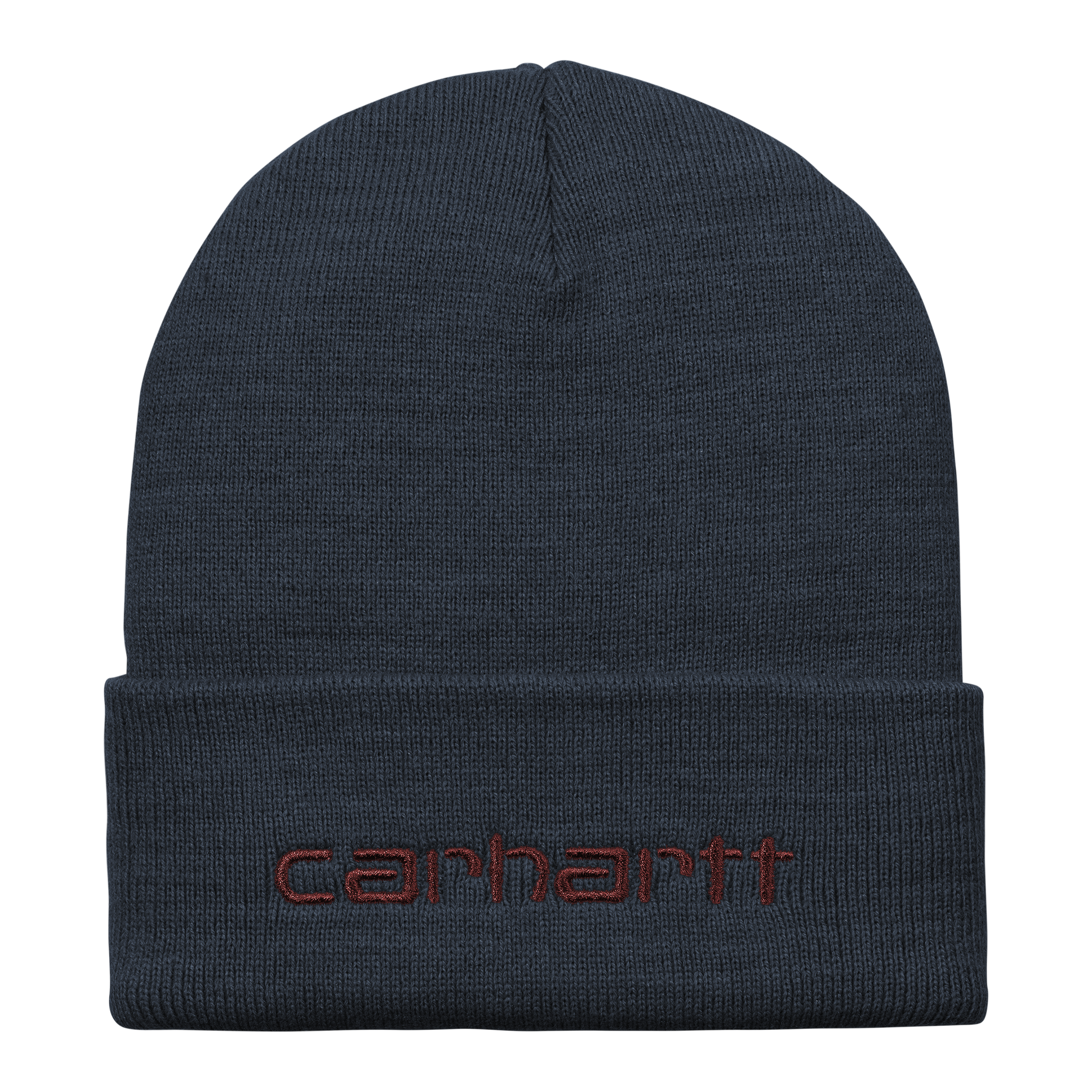 [CARHARTT]★SCRIPT BEANIE Carhartt WIP Script Beanie, Air Force Blue / Malbec