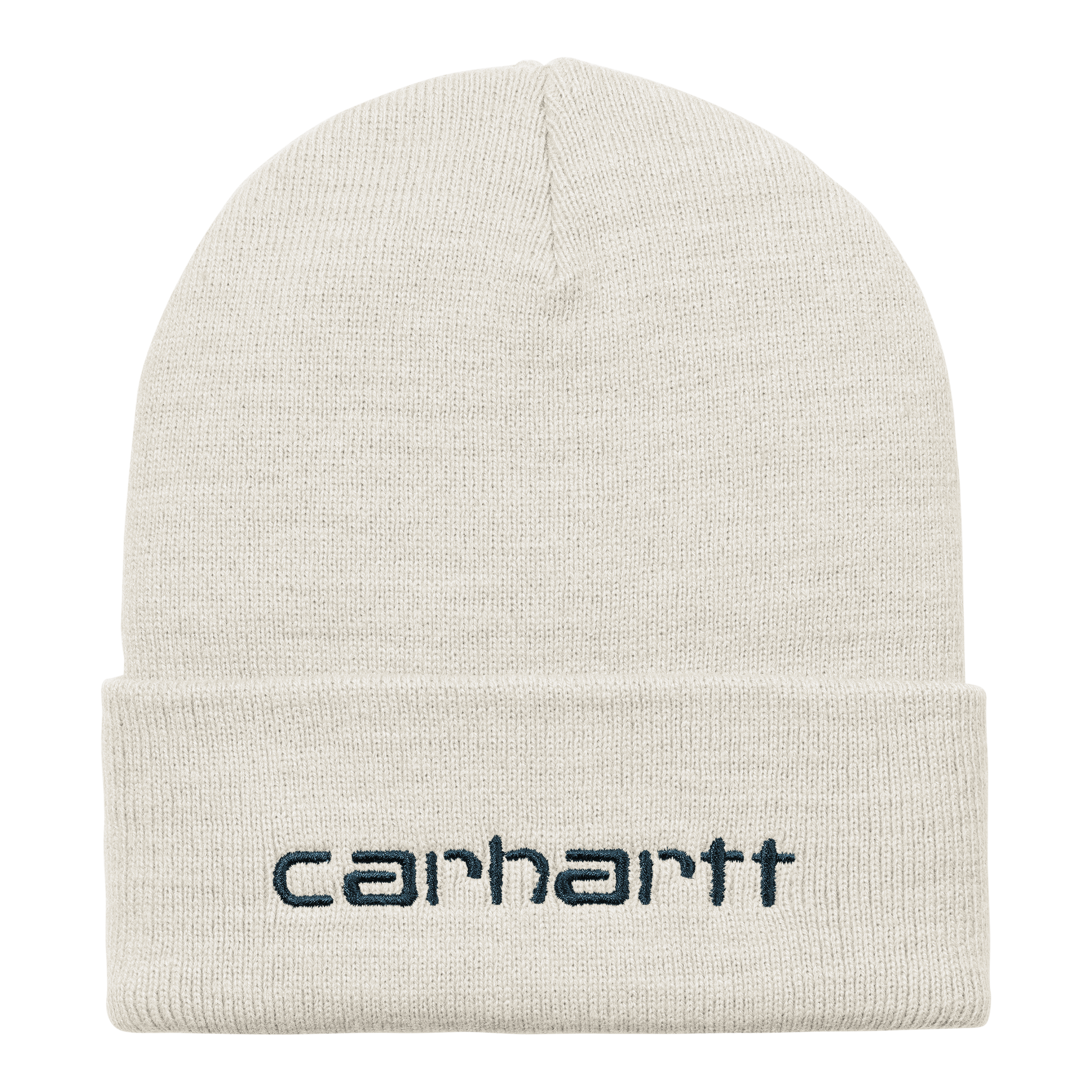 Carhartt WIP Script Beanie in Bianco